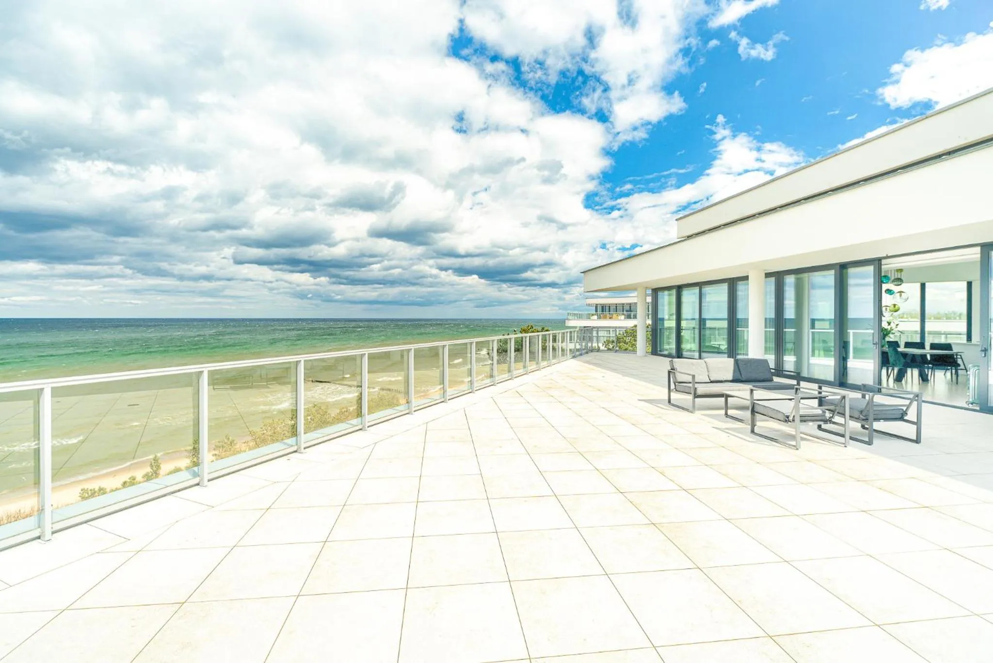 Patio in Dune Resort Mielno - B