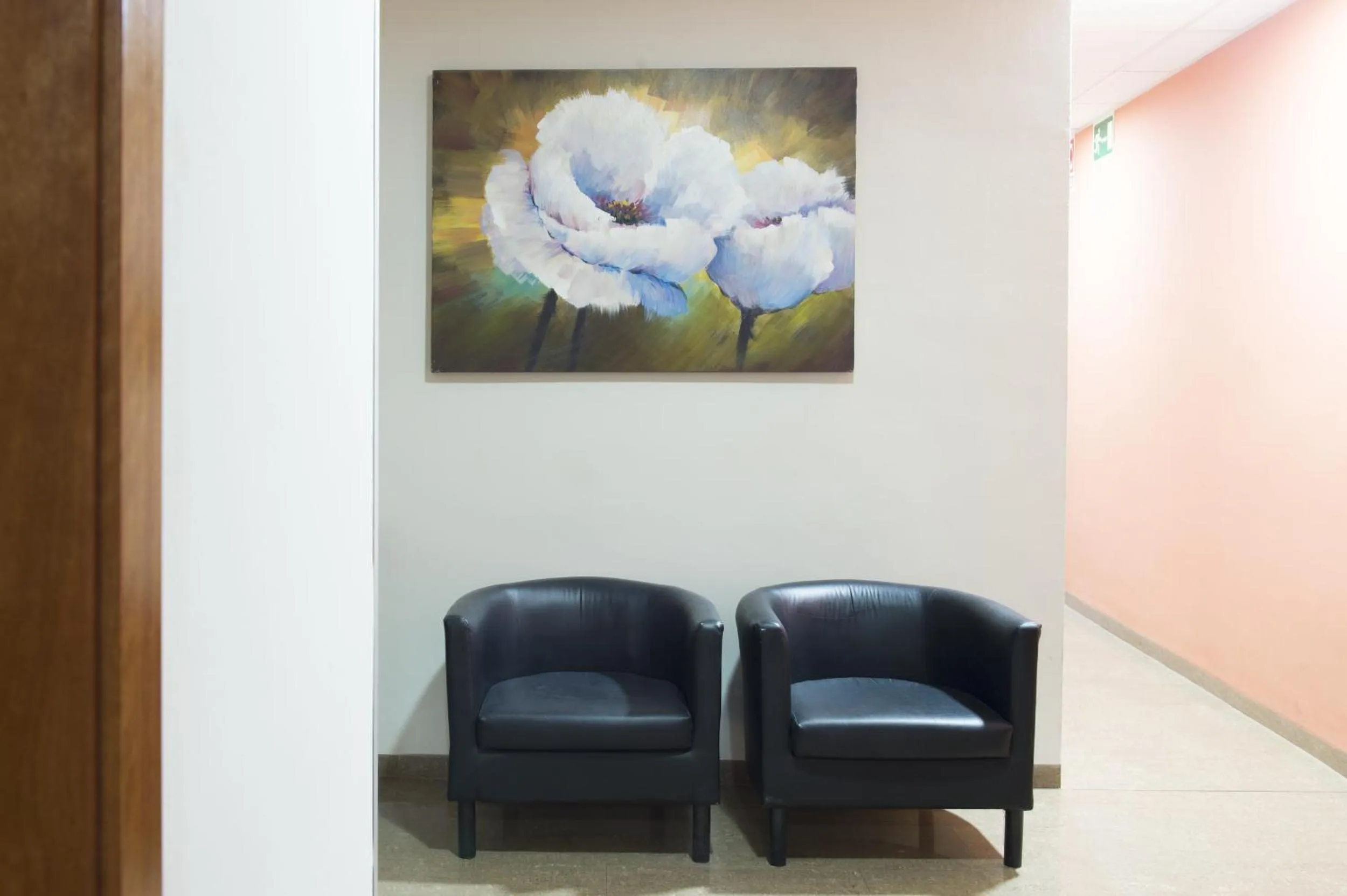 Decorative detail in Hostal Drassanes