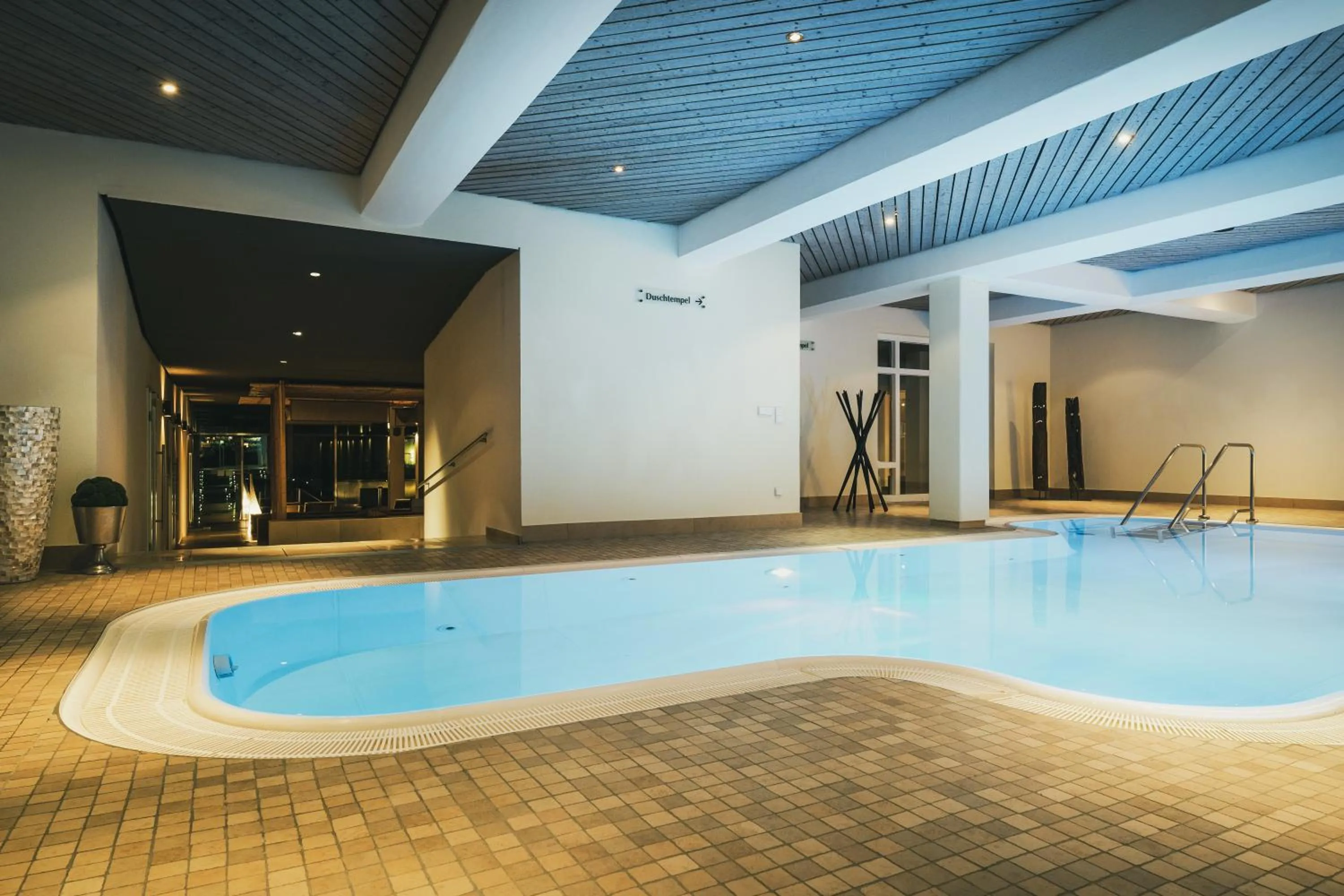 Swimming pool in Hotel Lauterbad