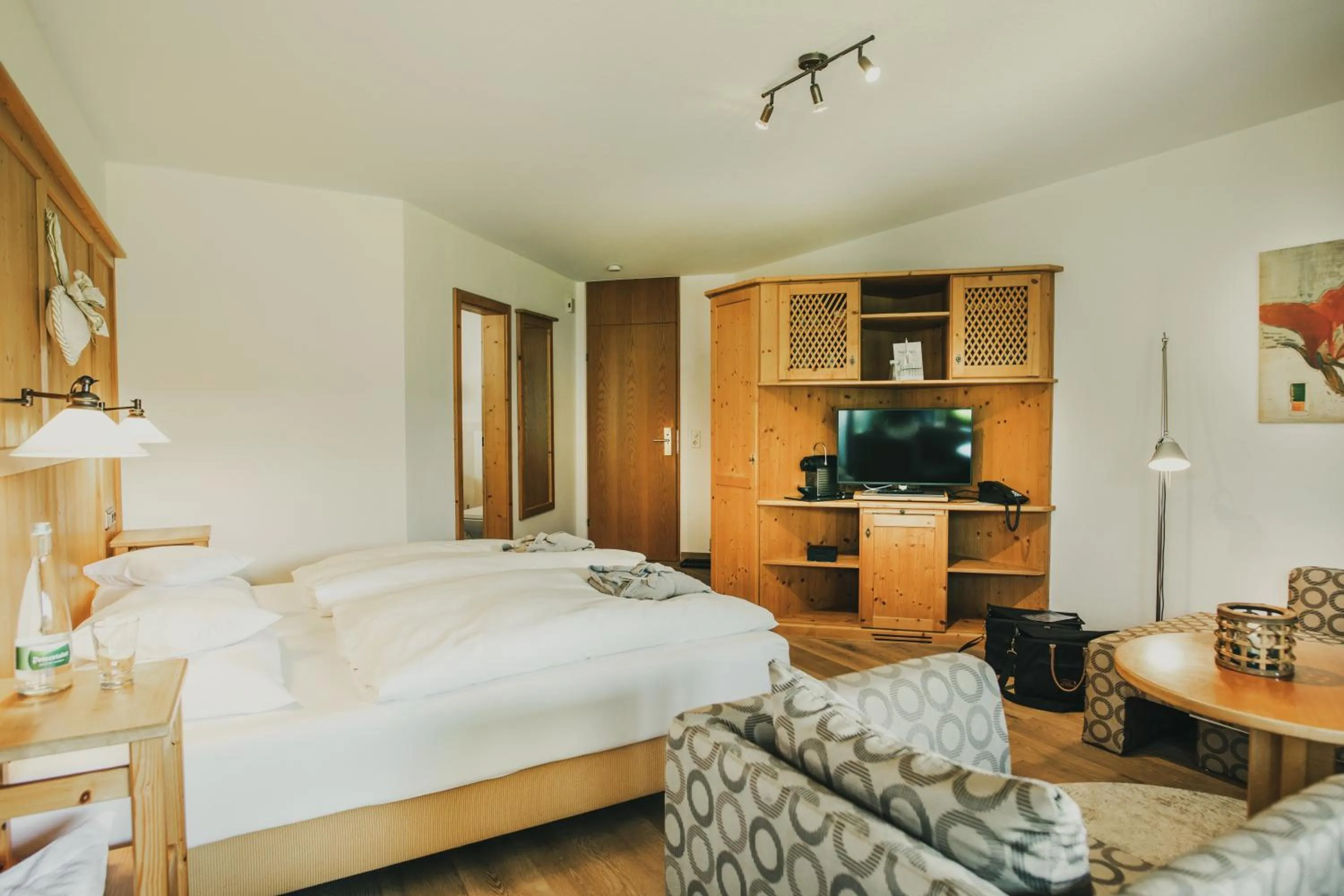 Photo of the whole room, Bed in Hotel Lauterbad