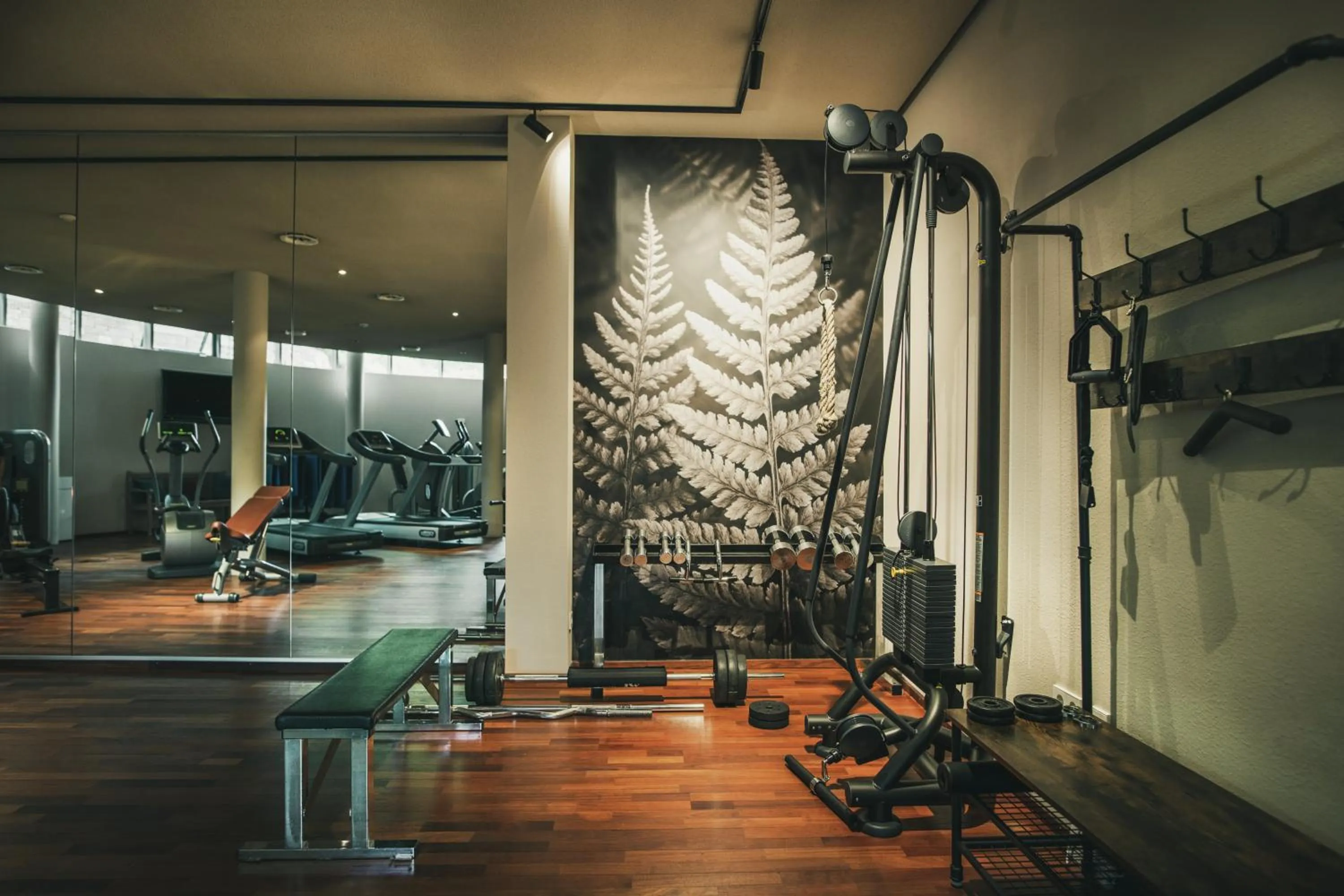Fitness centre/facilities in Hotel Lauterbad