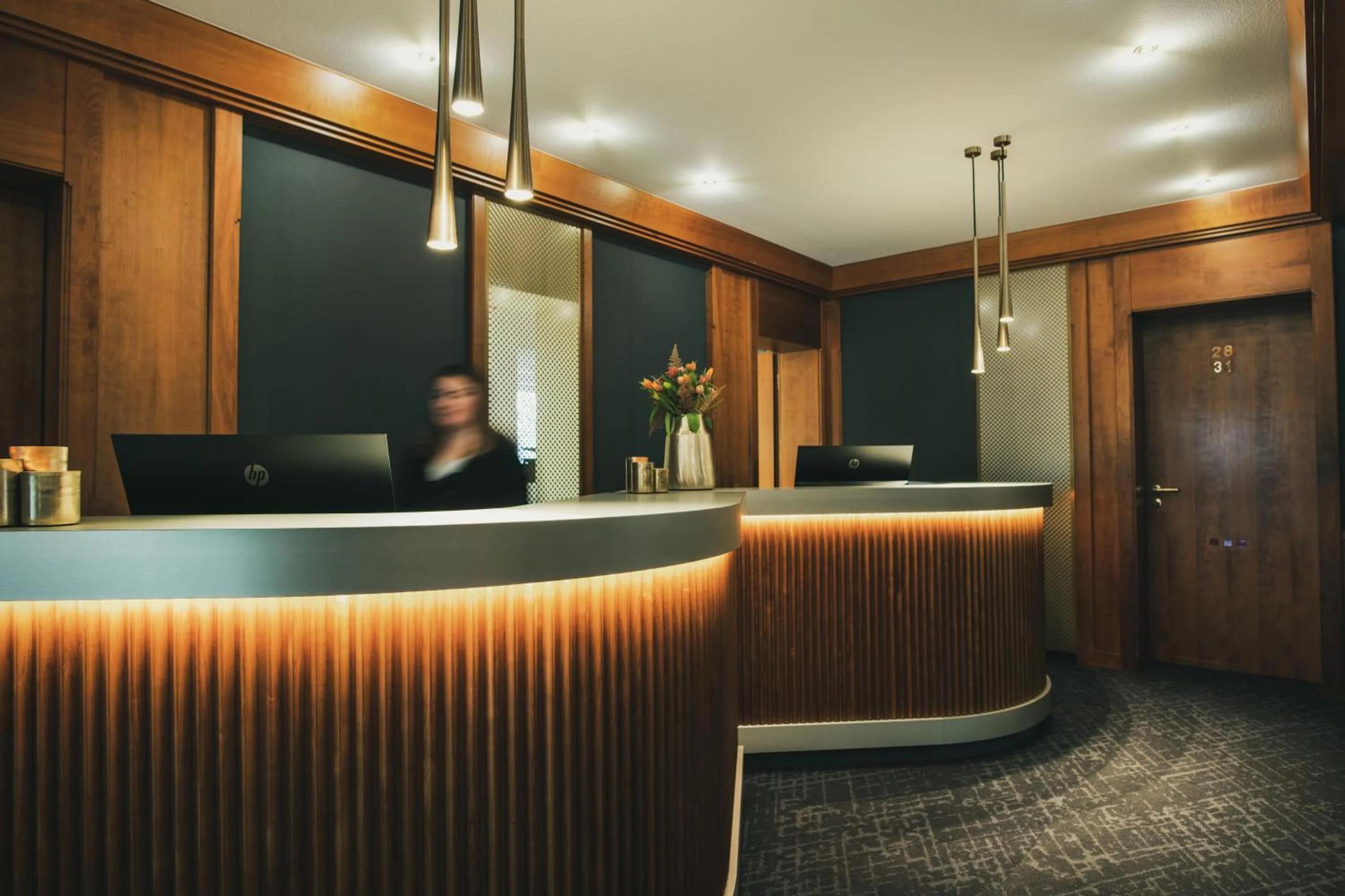 Lobby or reception in Hotel Lauterbad