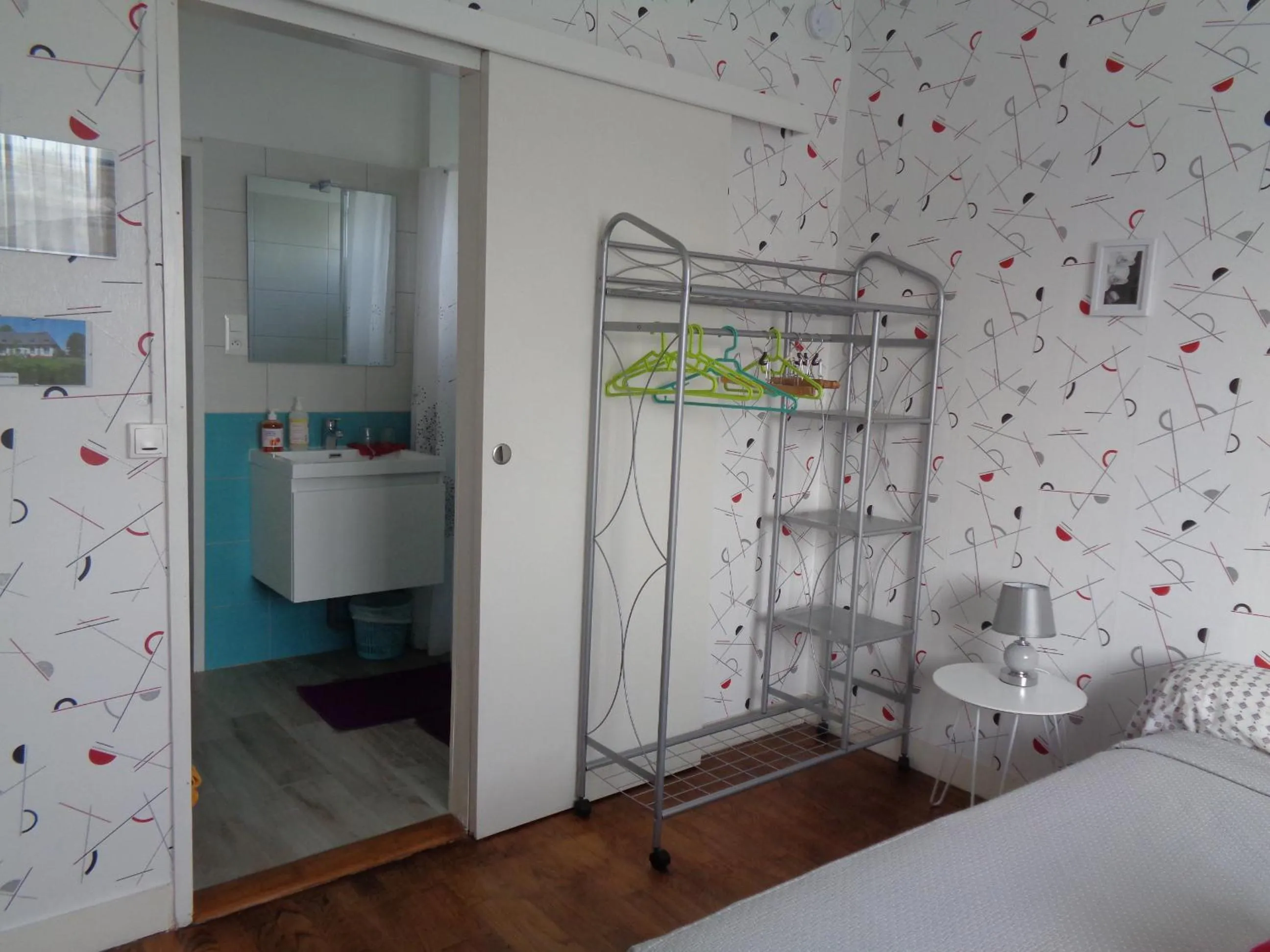 Bed in chambre d'hôte