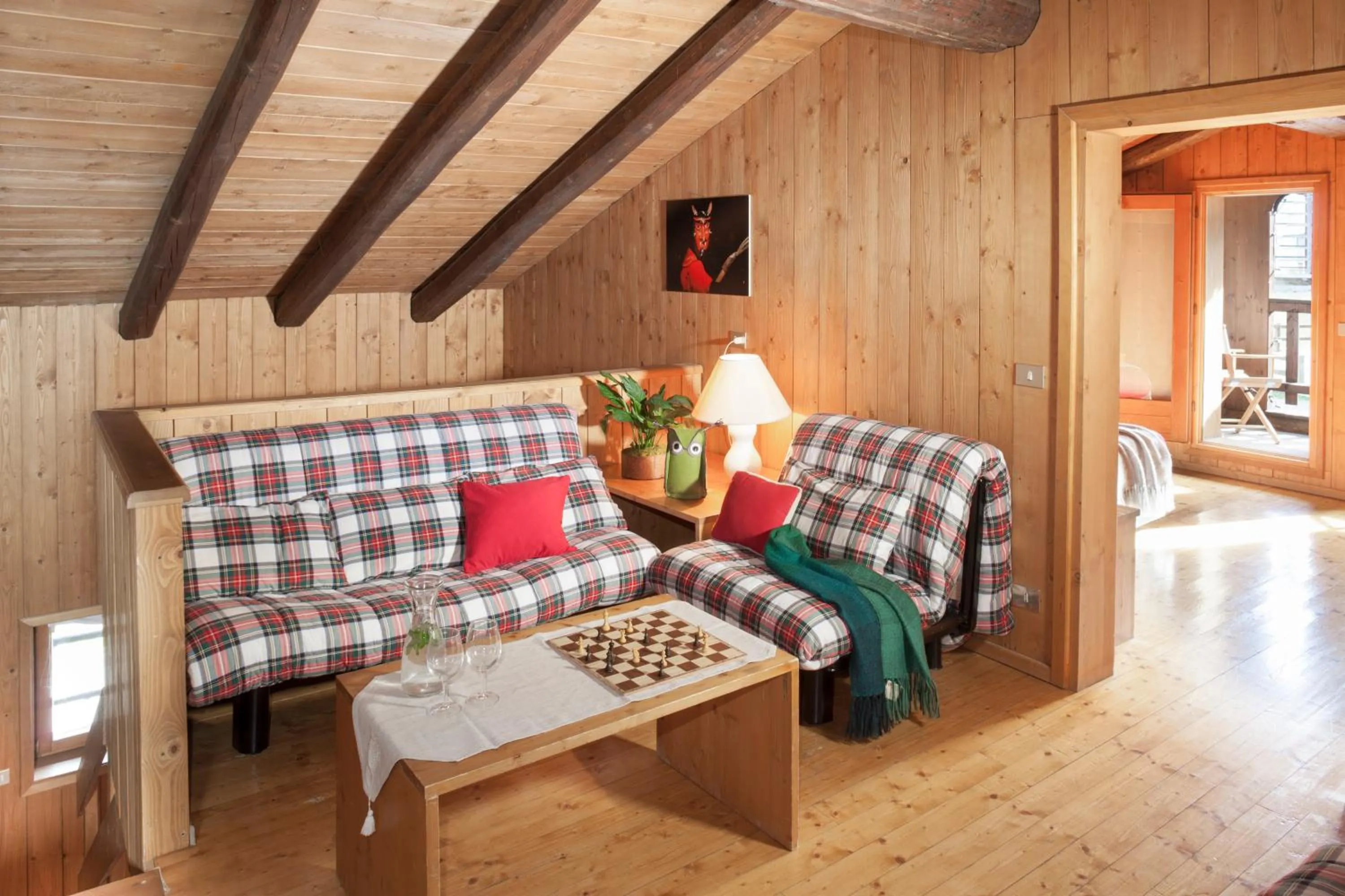 Living room in Albergo Diffuso Sauris in Sauris Di Sopra