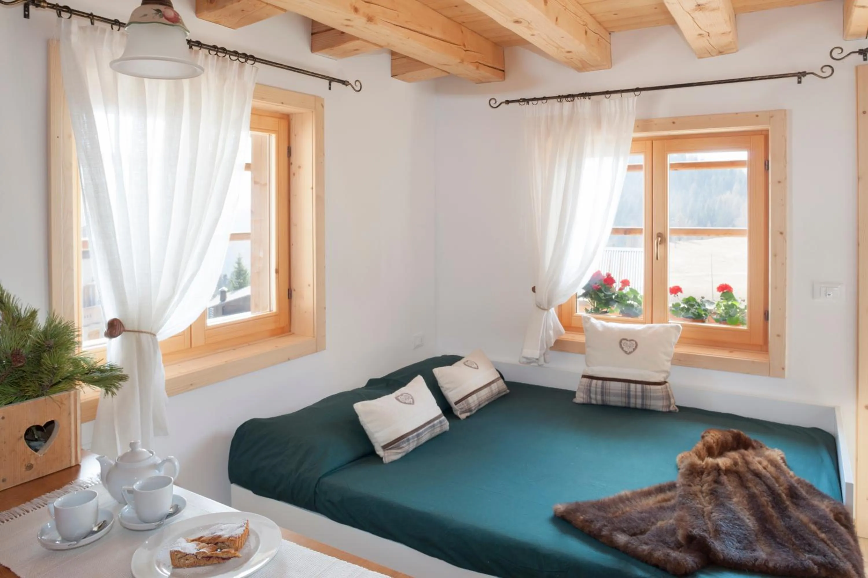 Bedroom in Albergo Diffuso Sauris in Sauris Di Sopra