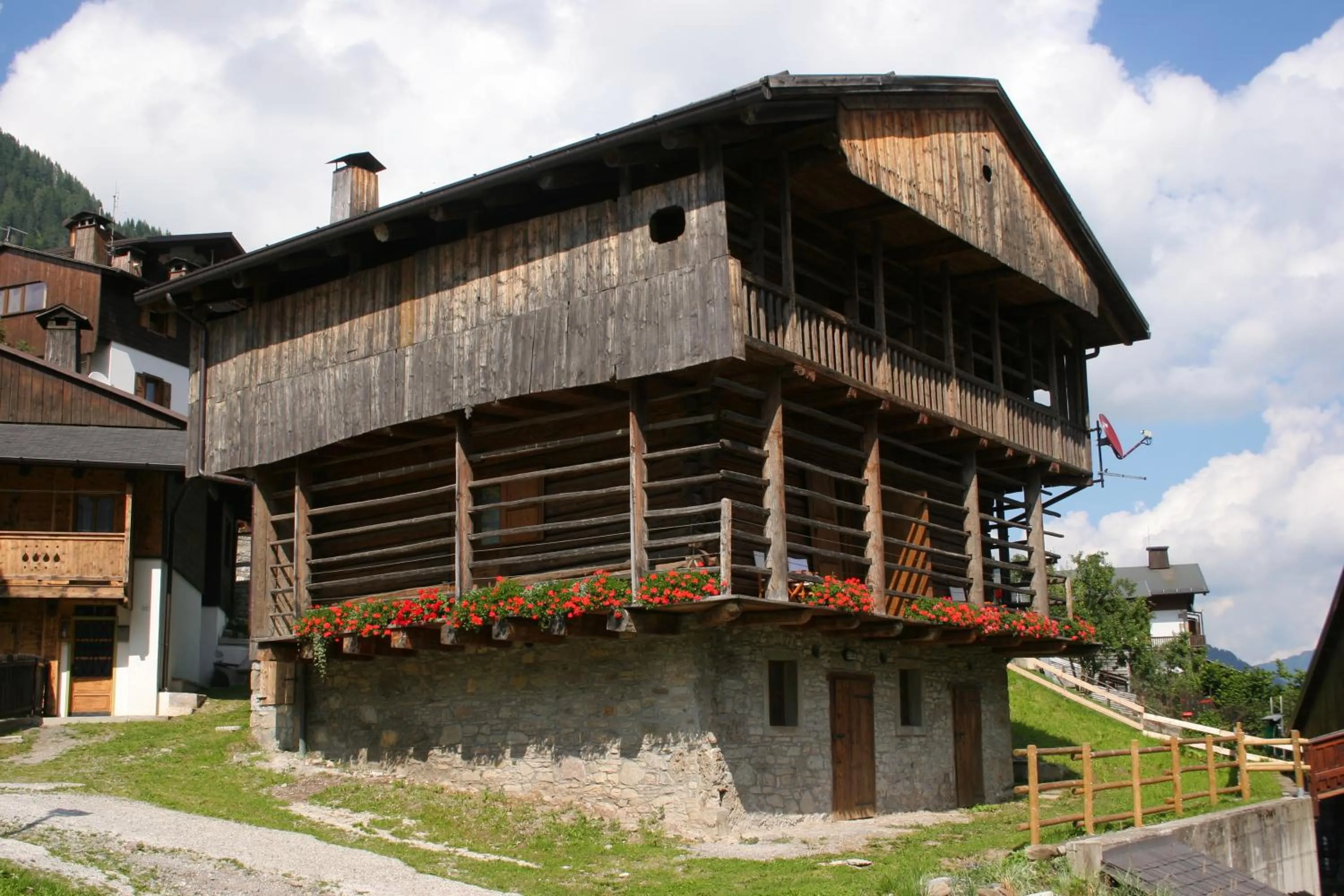 Property building in Albergo Diffuso Sauris in Sauris Di Sopra