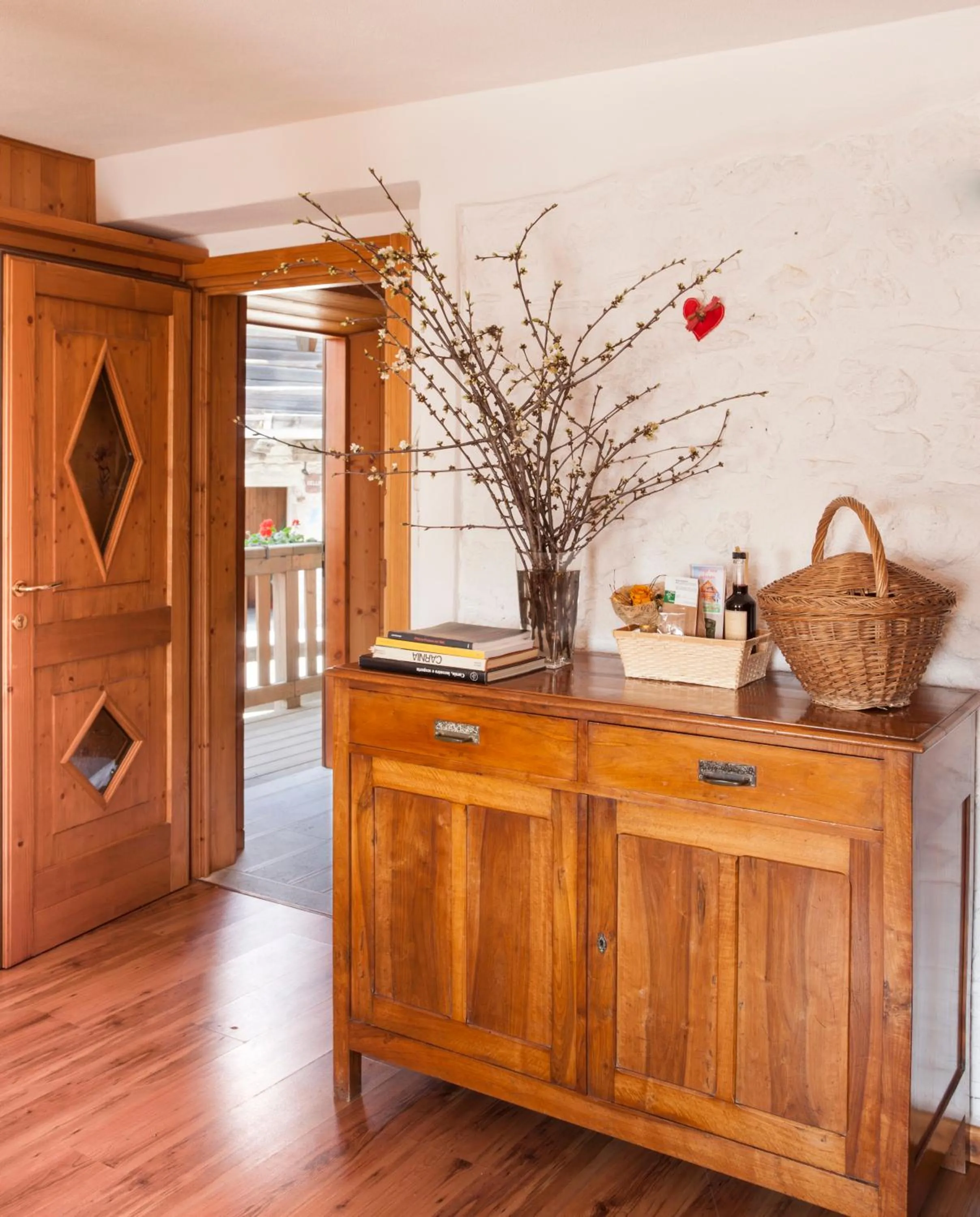 Decorative detail in Albergo Diffuso Sauris in Sauris Di Sopra