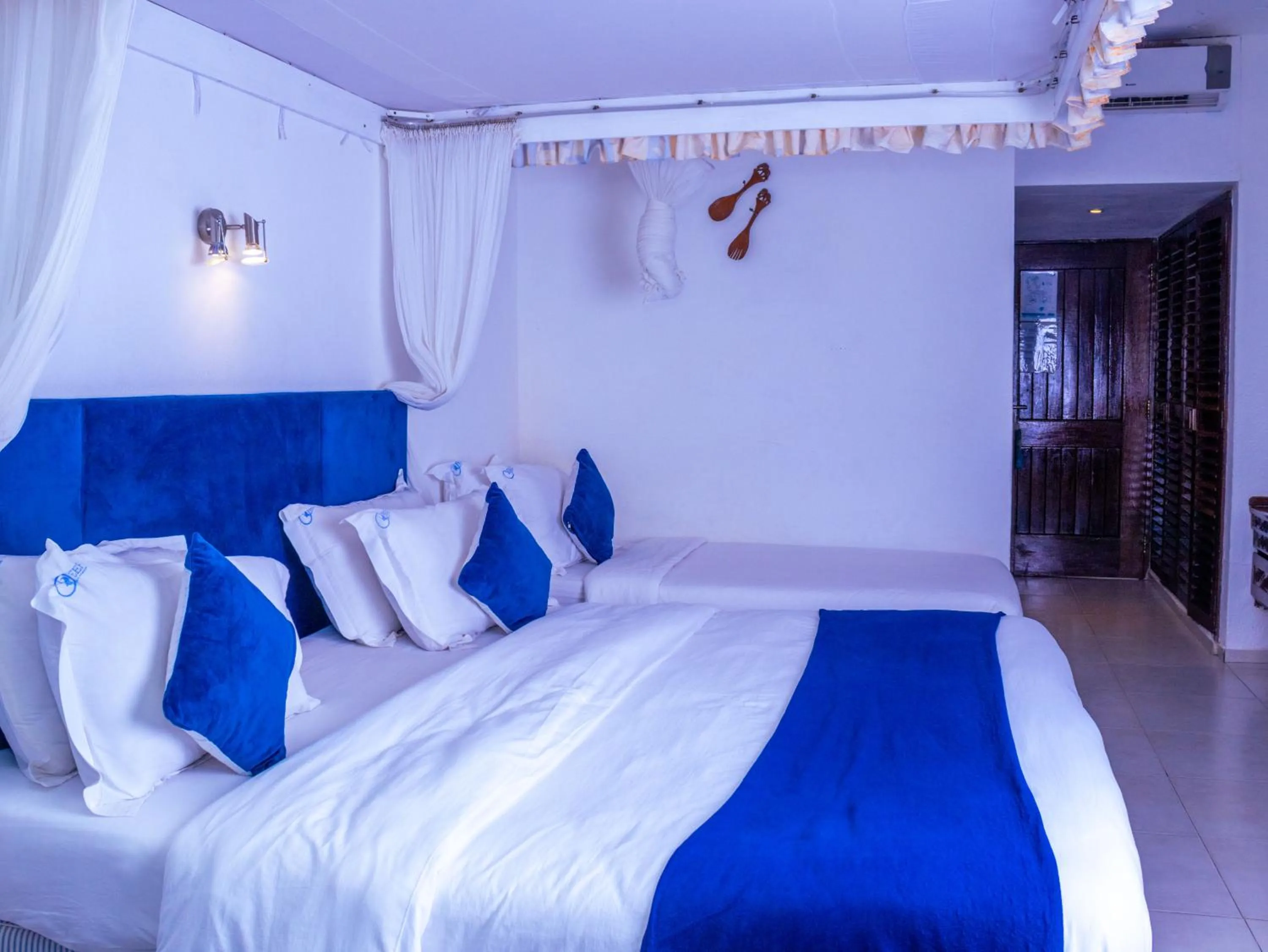 Bed in Reef Hotel Mombasa