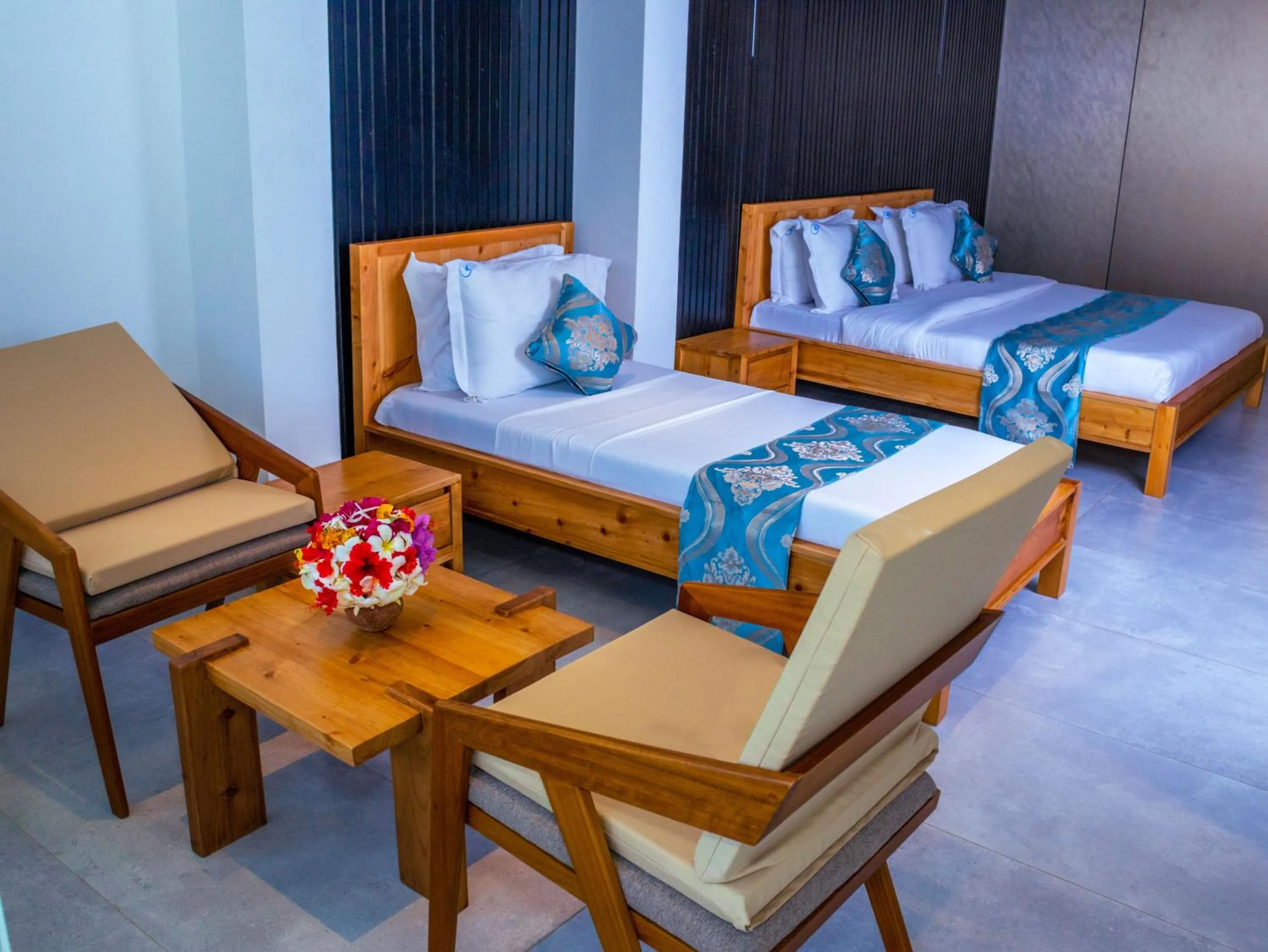 Bed in Reef Hotel Mombasa