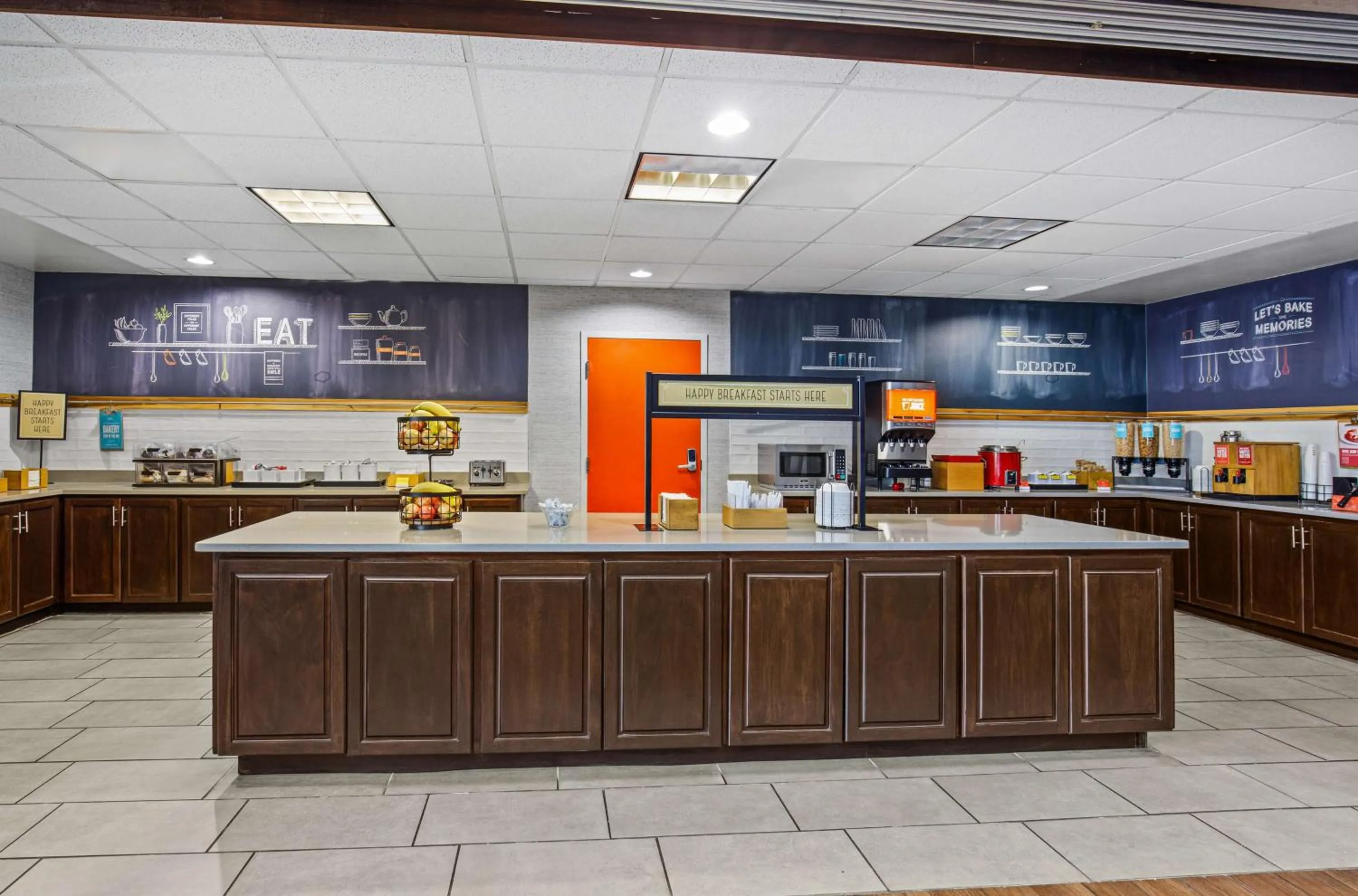 Breakfast in Hampton Inn Selma