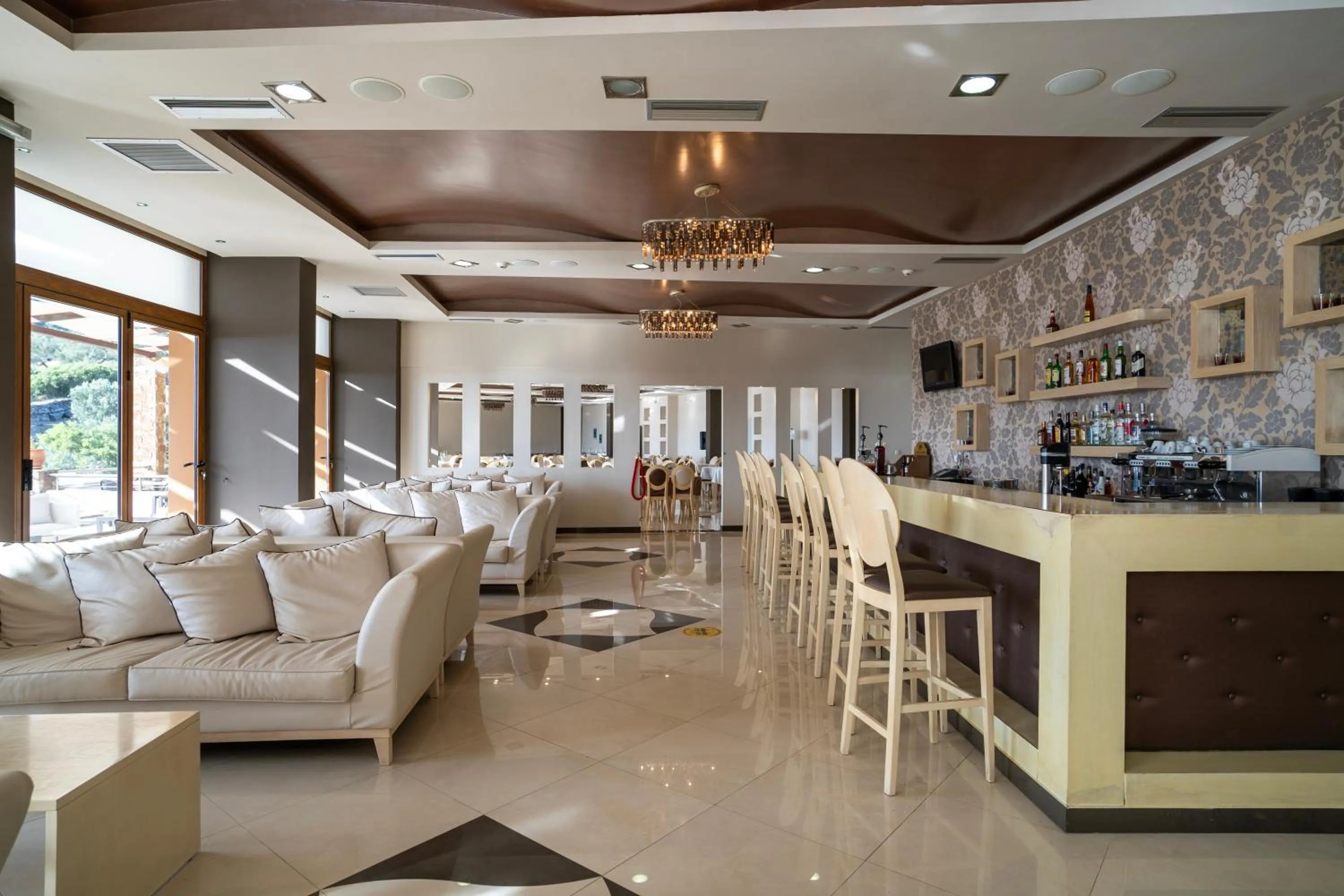 Living room in Evia Hotel & Suites