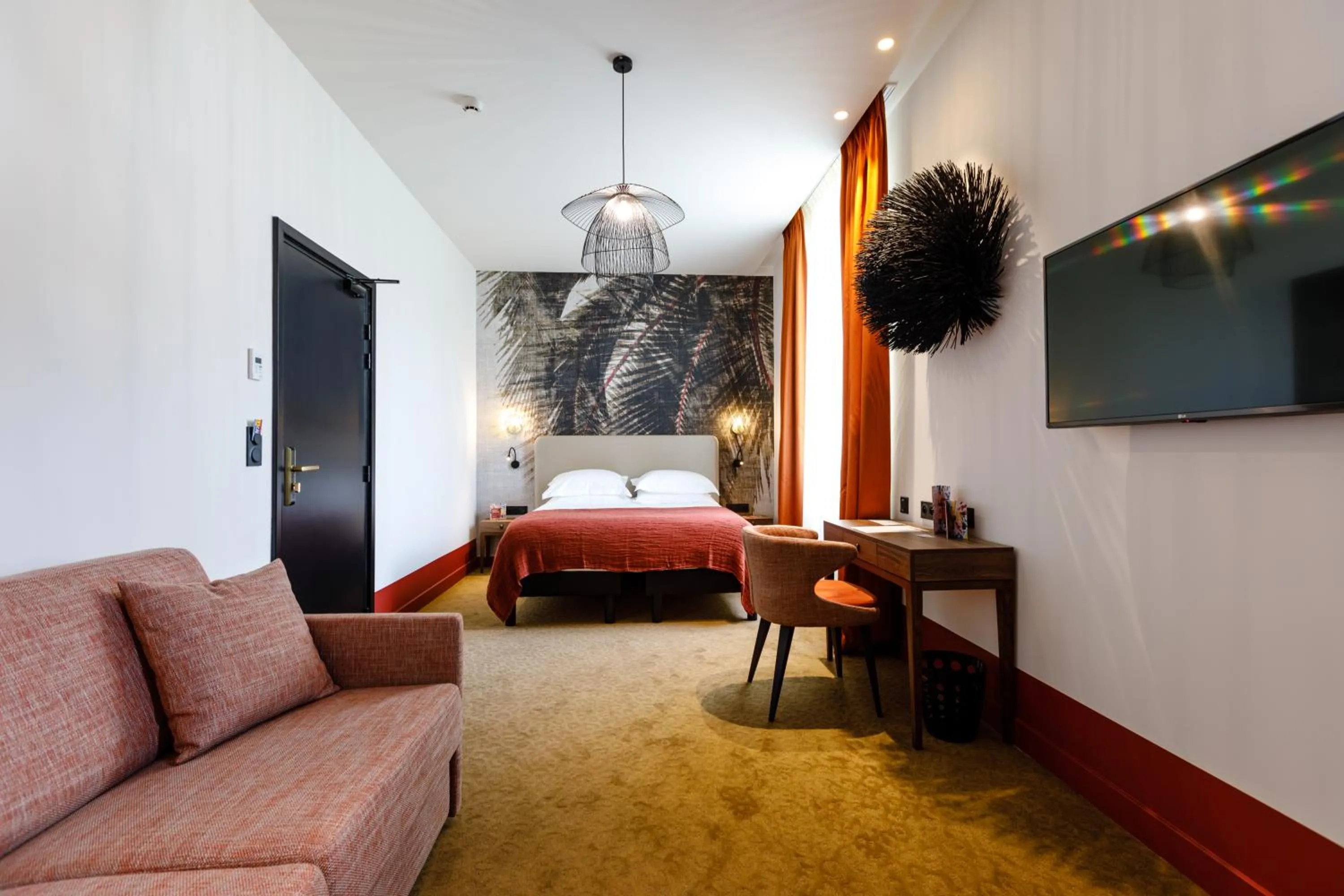 Bedroom, Bed in Hotel Verlaine