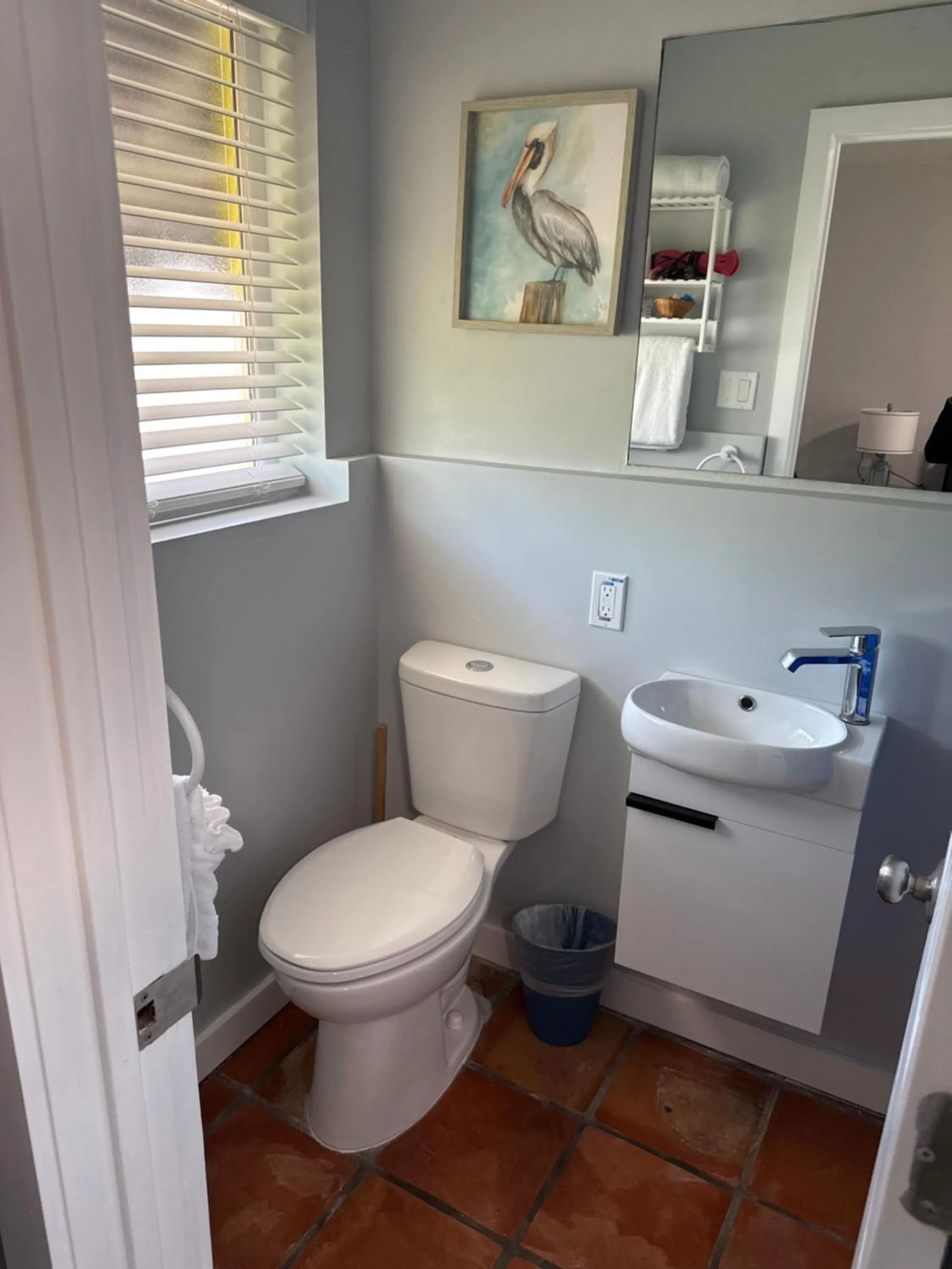 Bathroom in Barefoot Bay Resort Motel