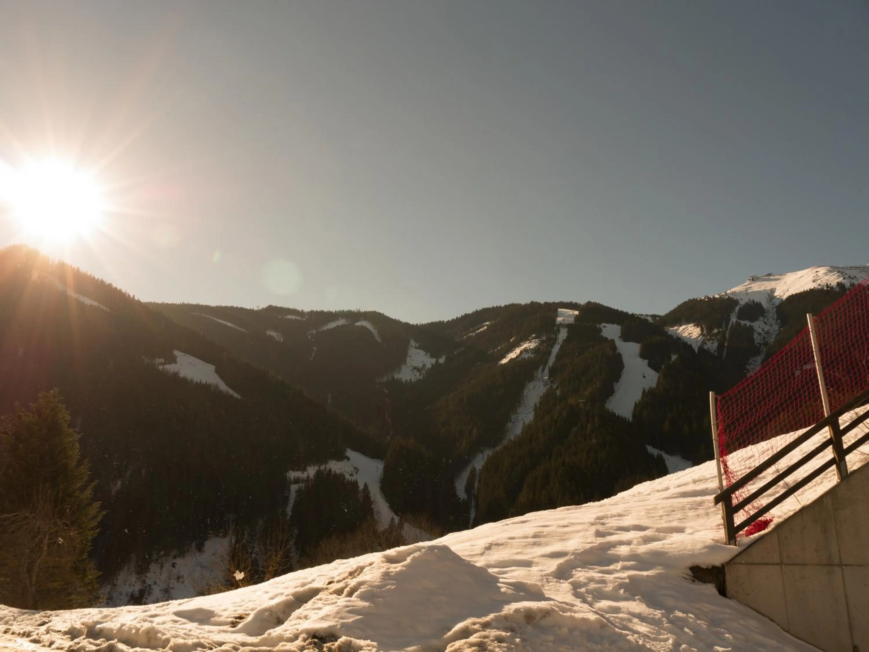 Natural landscape in Appartement Schmiedhof