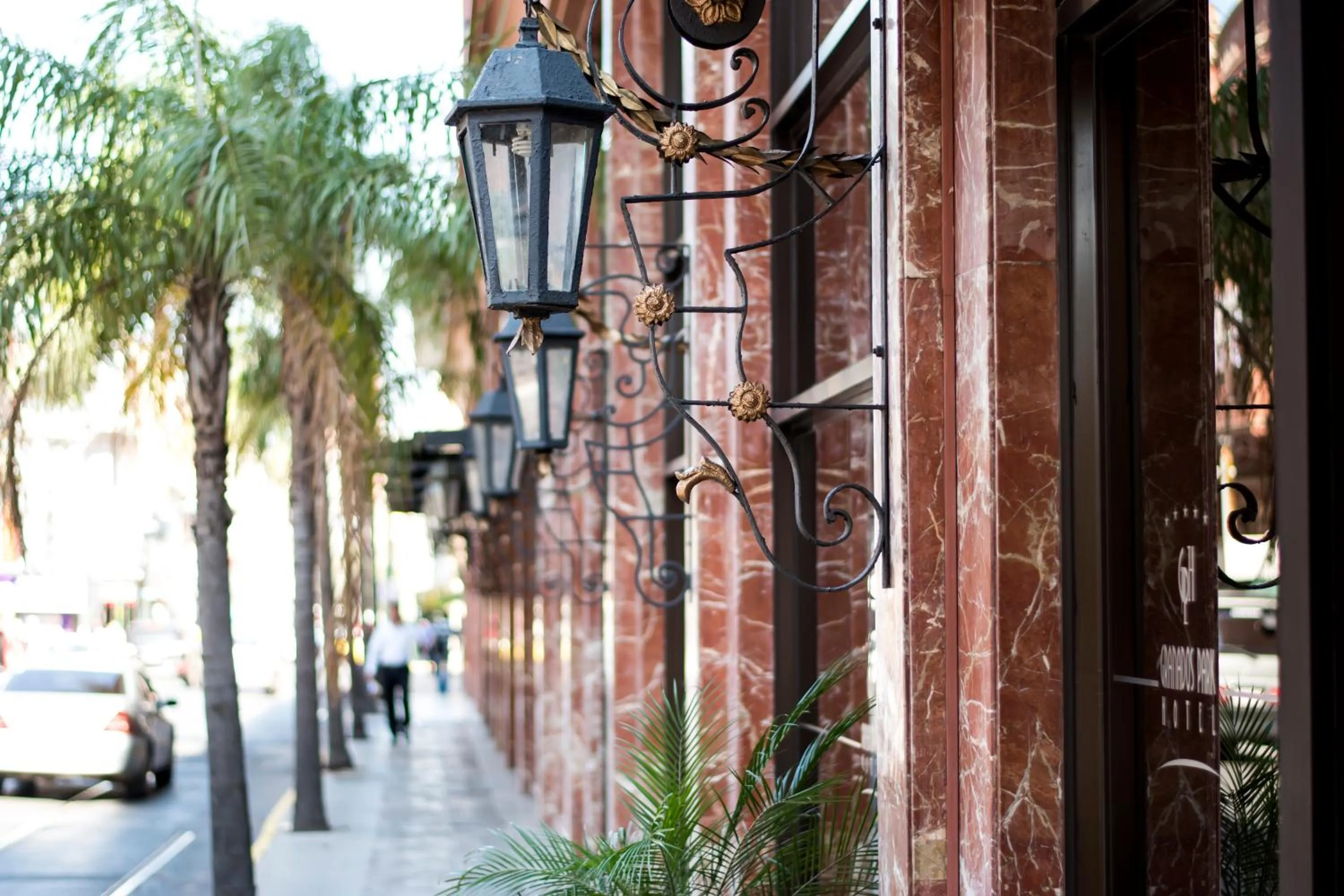 Street view in Granados Park Hotel