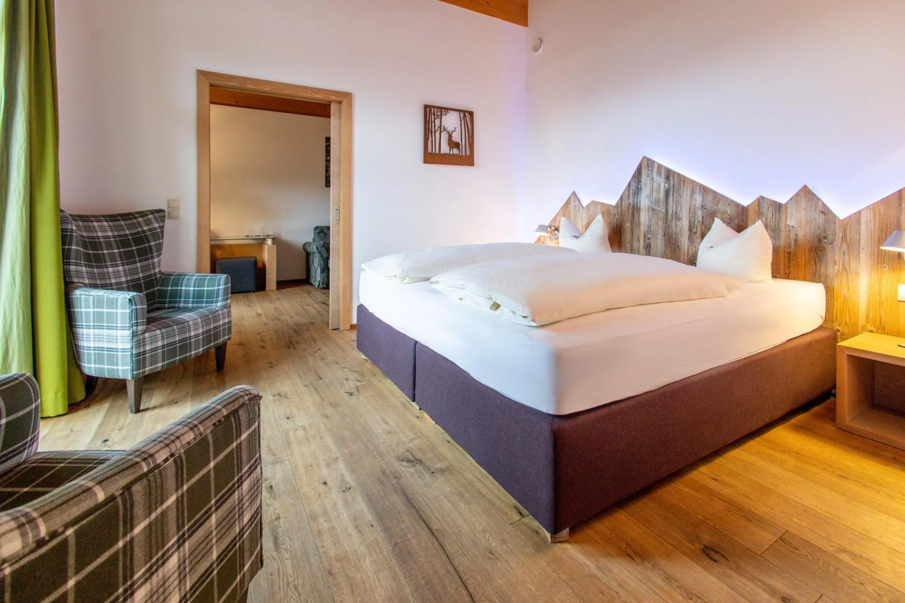 Bedroom, Bed in Hotel Seelos