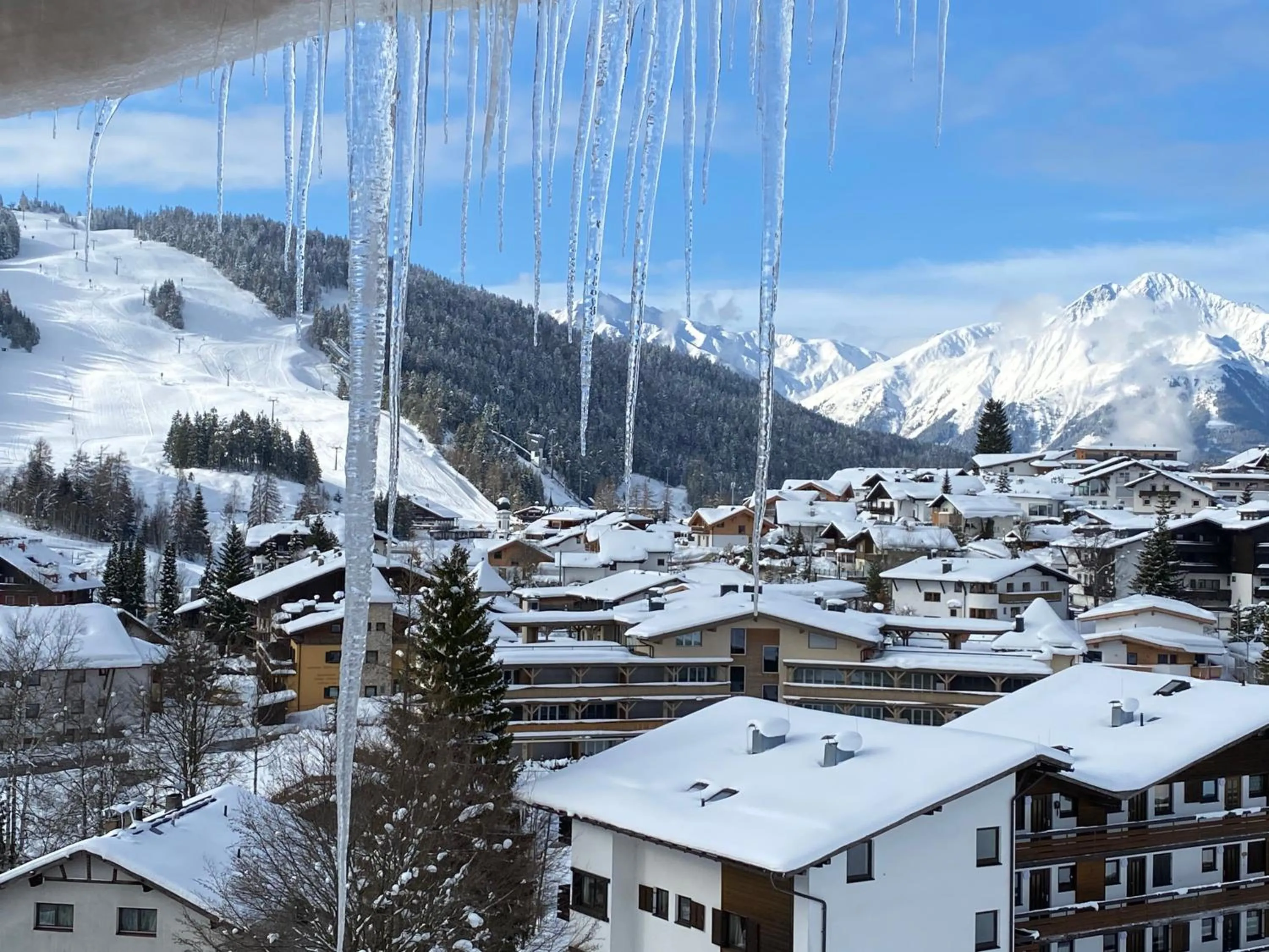 Mountain view in Hotel Seelos