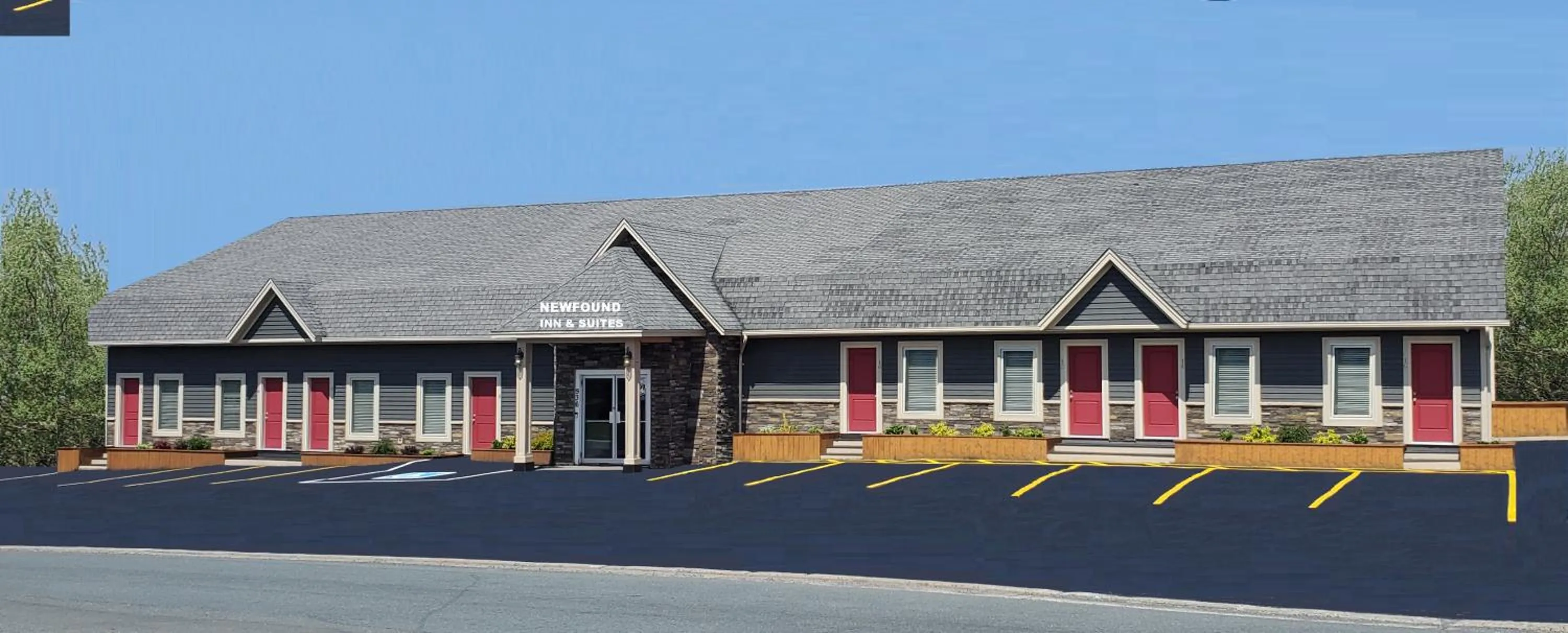 Property building in Newfound Inn & Suites