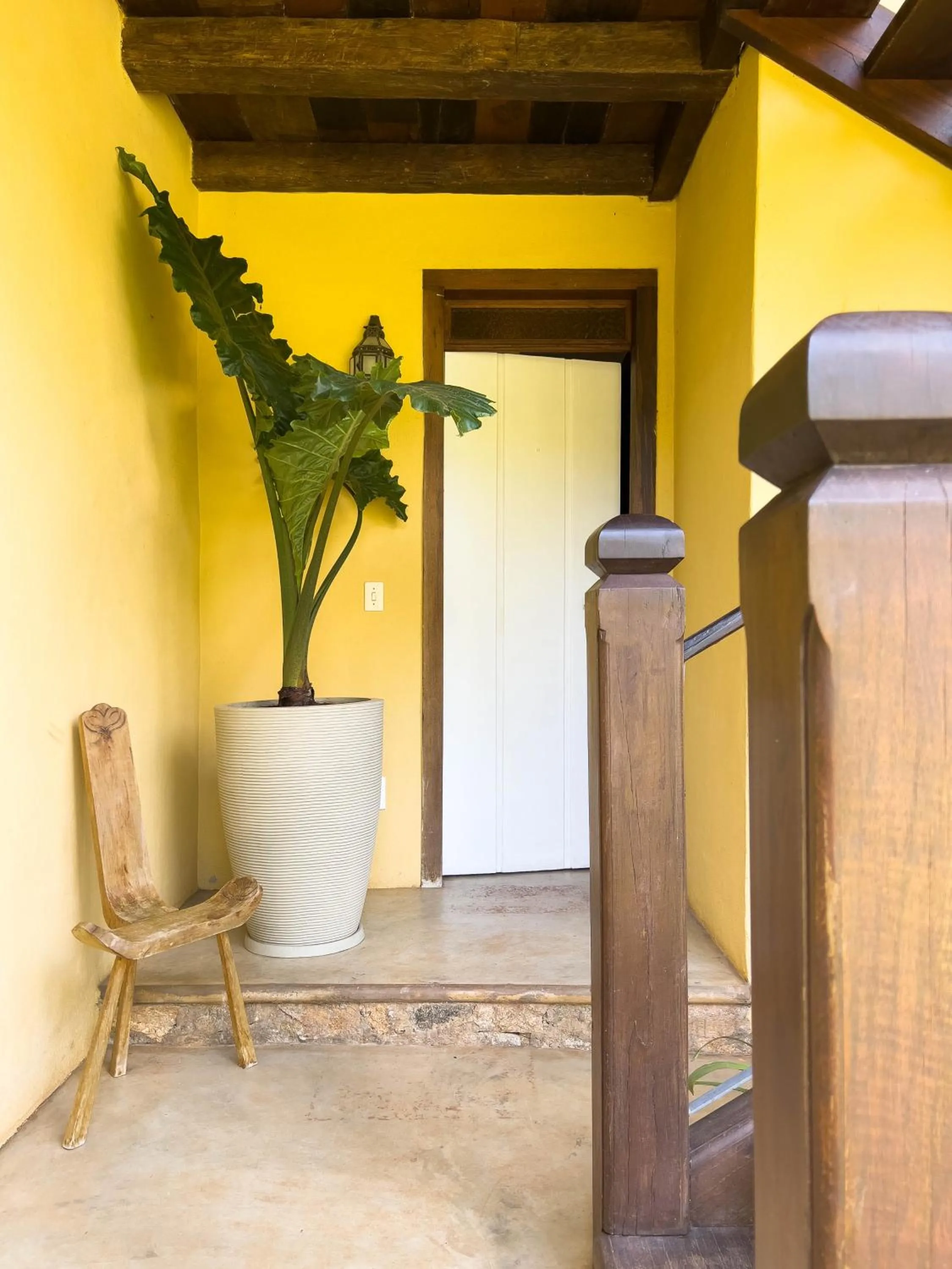 Balcony/Terrace in Pousada Vagalume