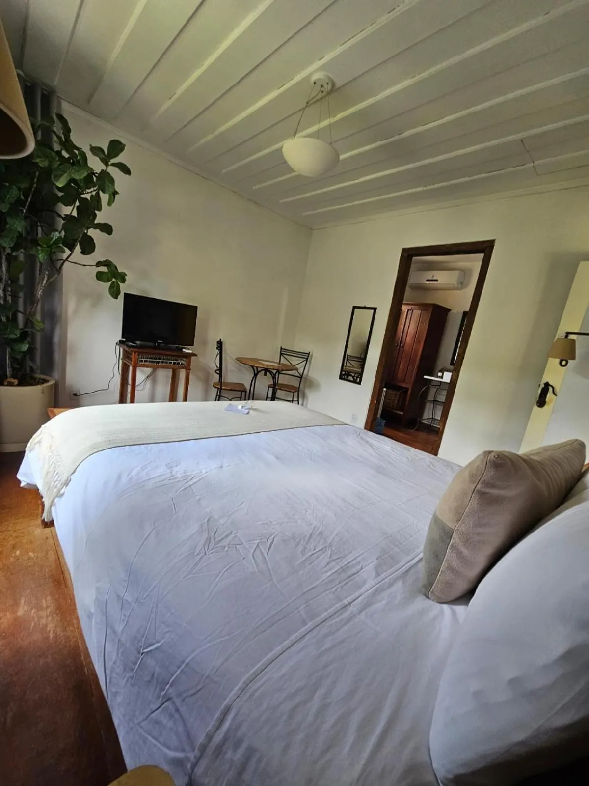 TV and multimedia, Bed in Pousada Vagalume