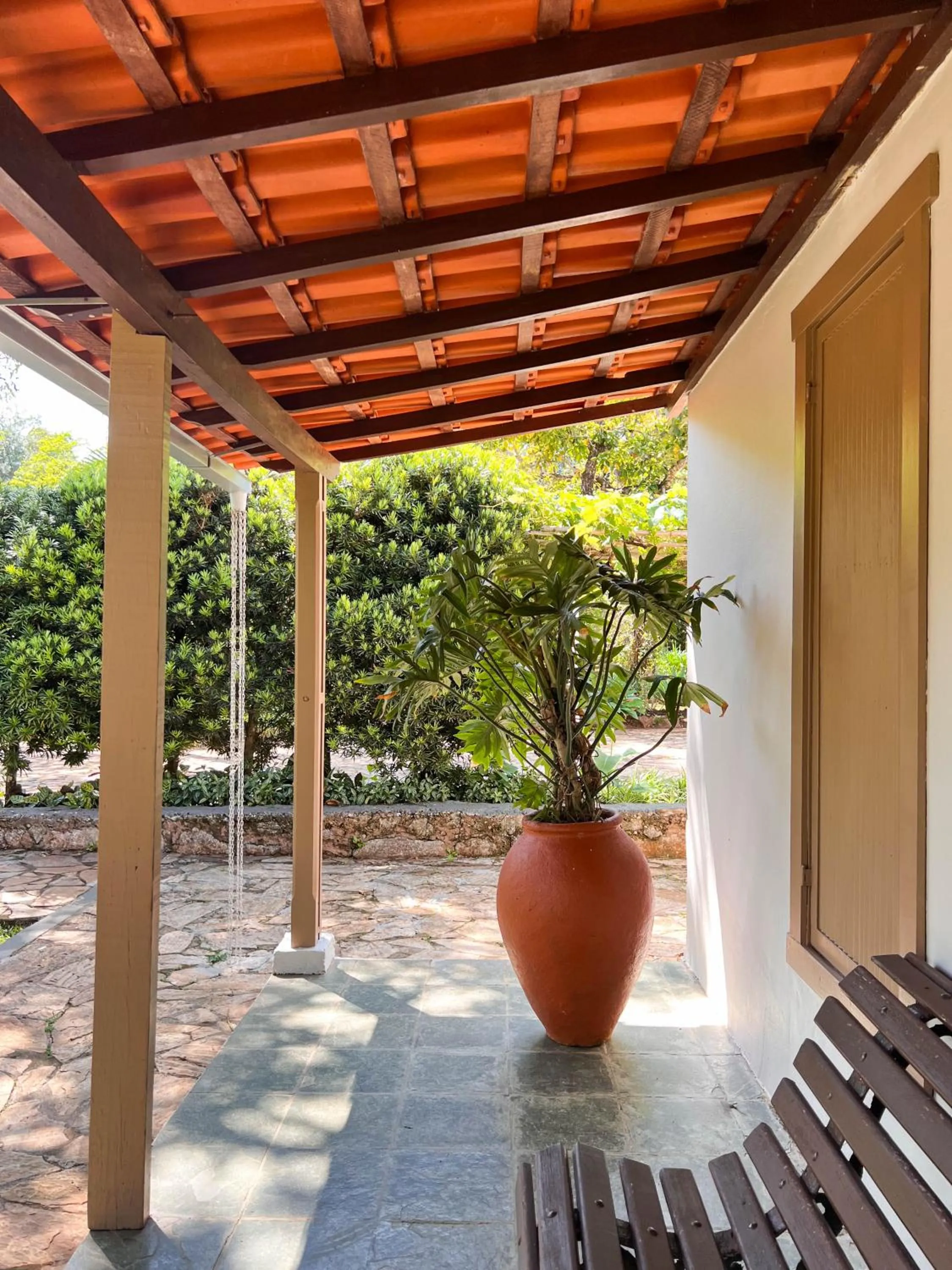 Patio in Pousada Vagalume