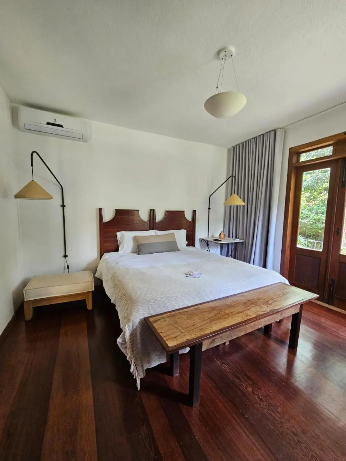 Bed in Pousada Vagalume