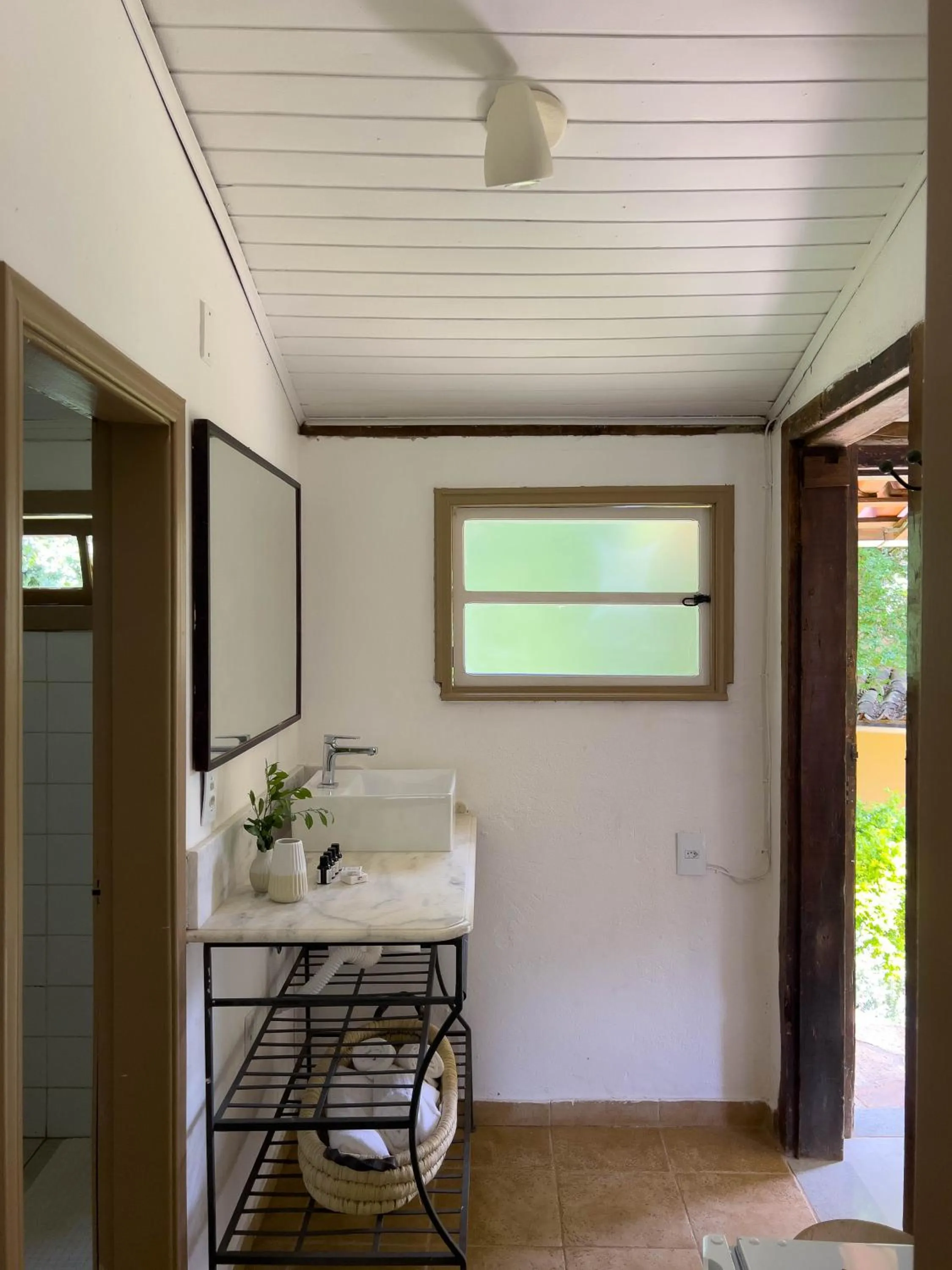 Kitchen or kitchenette in Pousada Vagalume