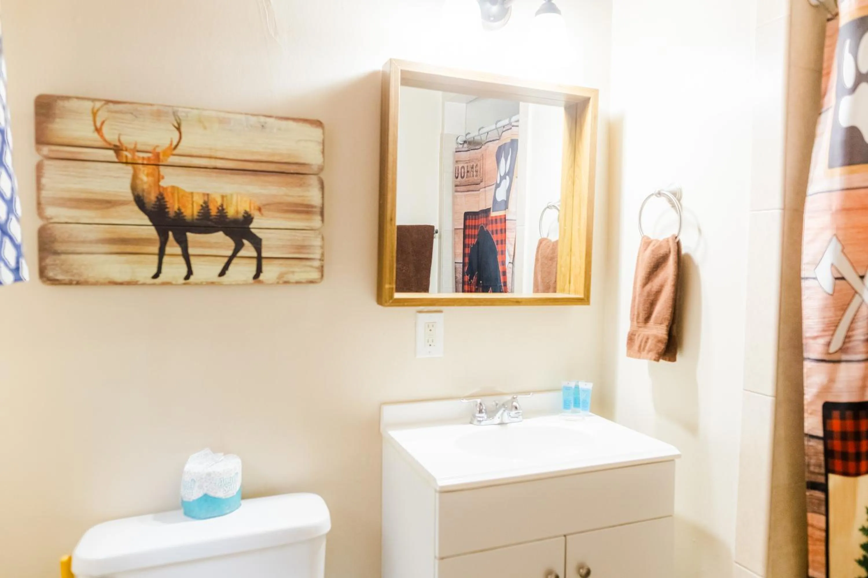 Bathroom in The Washoe Lodge