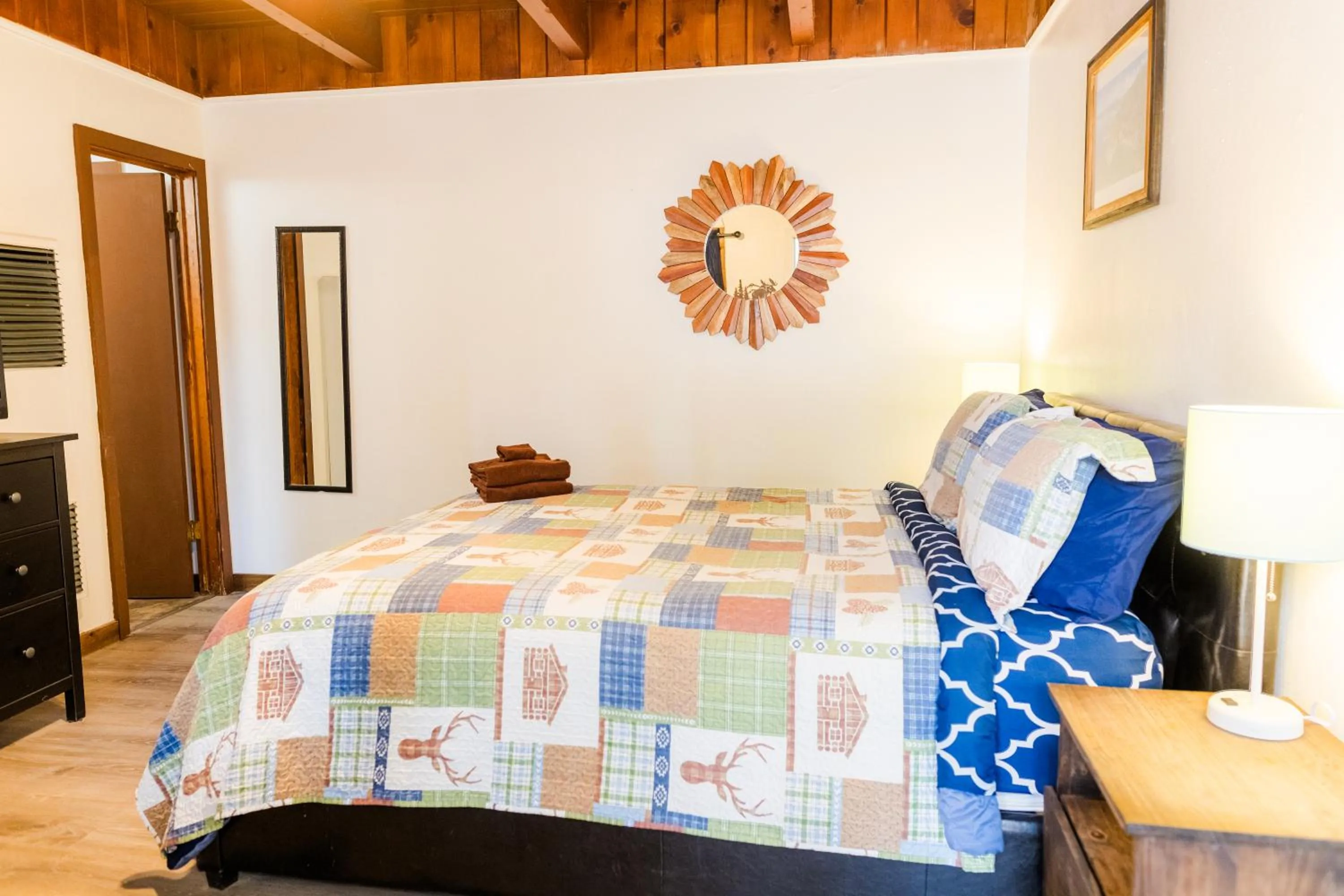 Bed in The Washoe Lodge