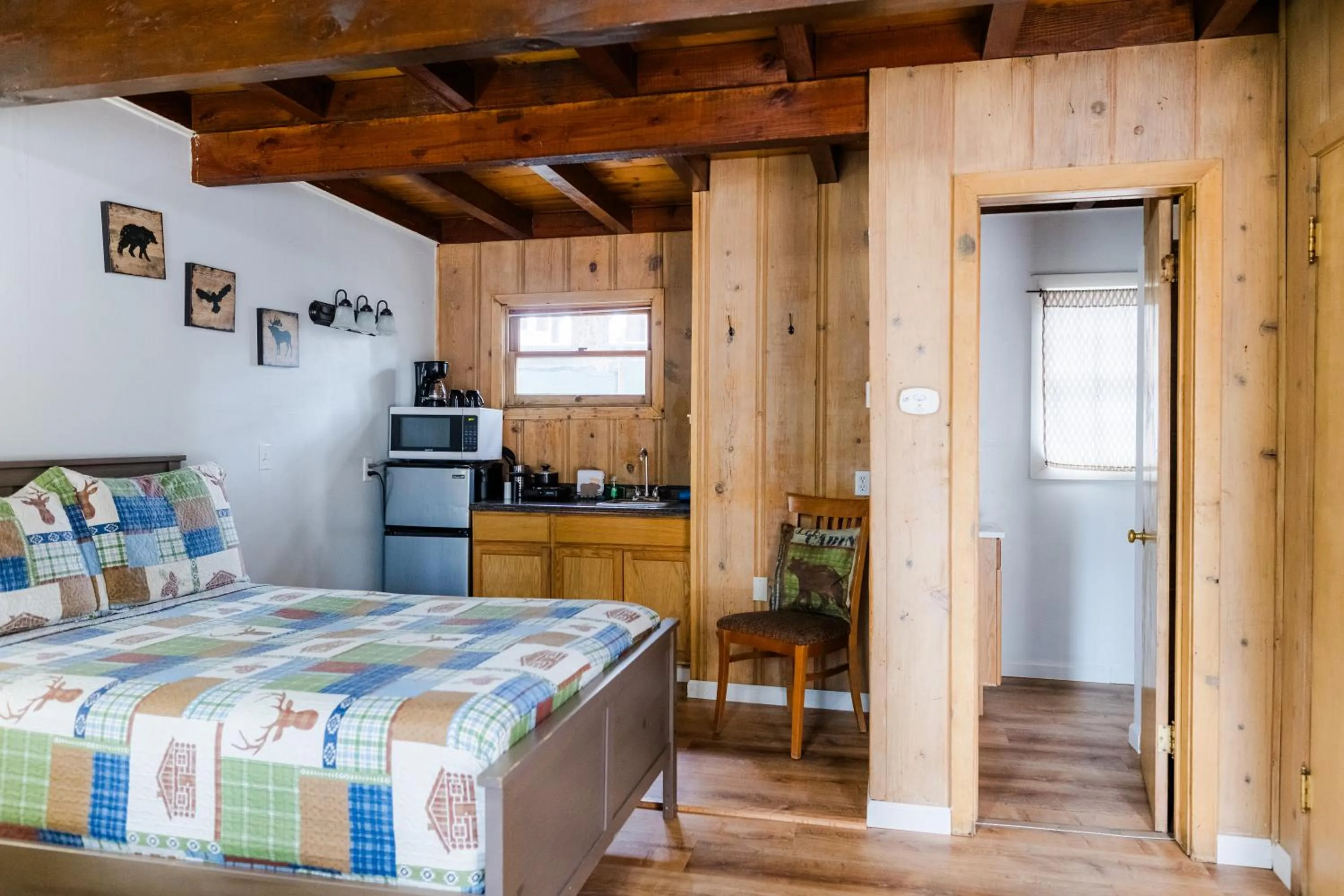 Bed in The Washoe Lodge