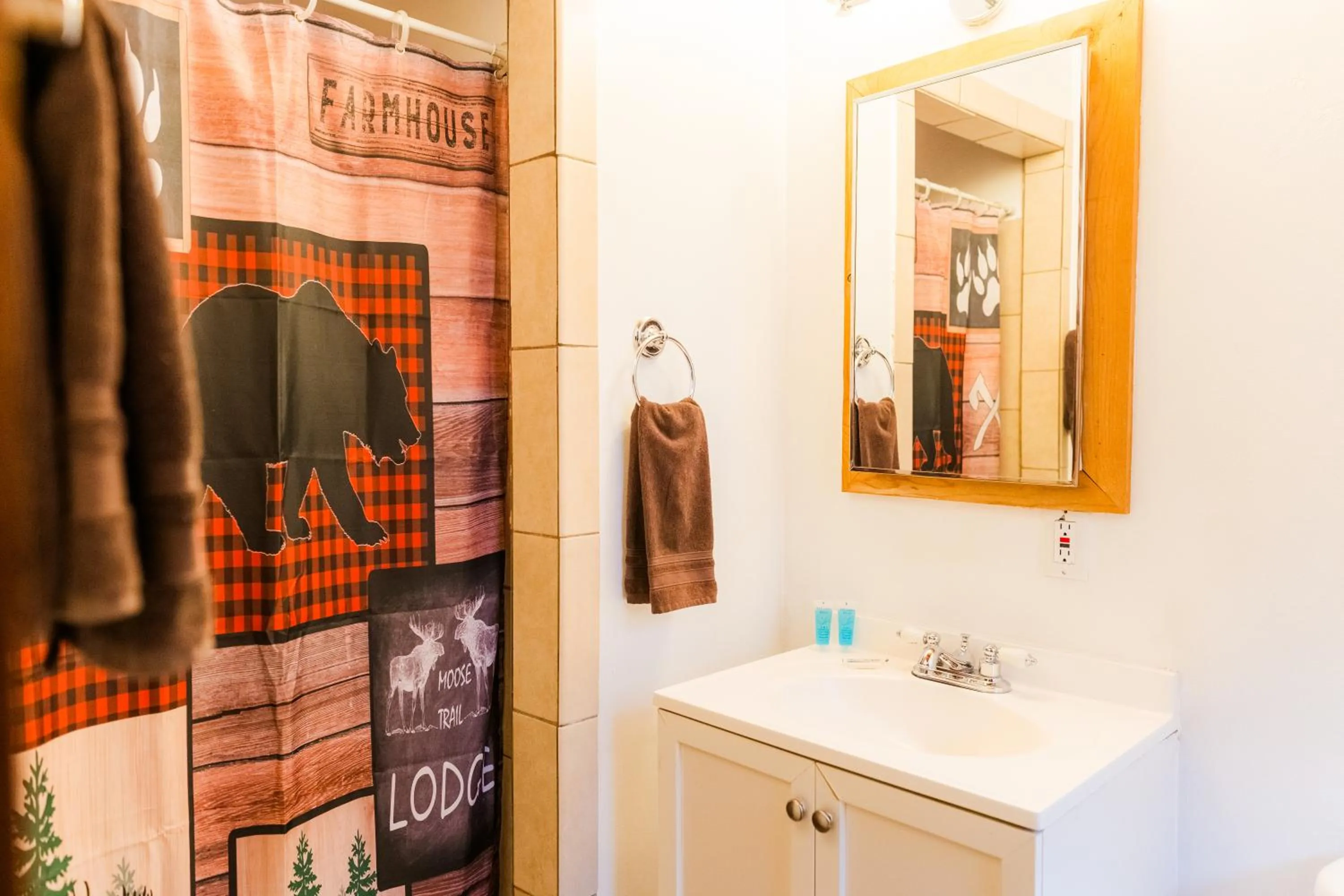 Bathroom in The Washoe Lodge