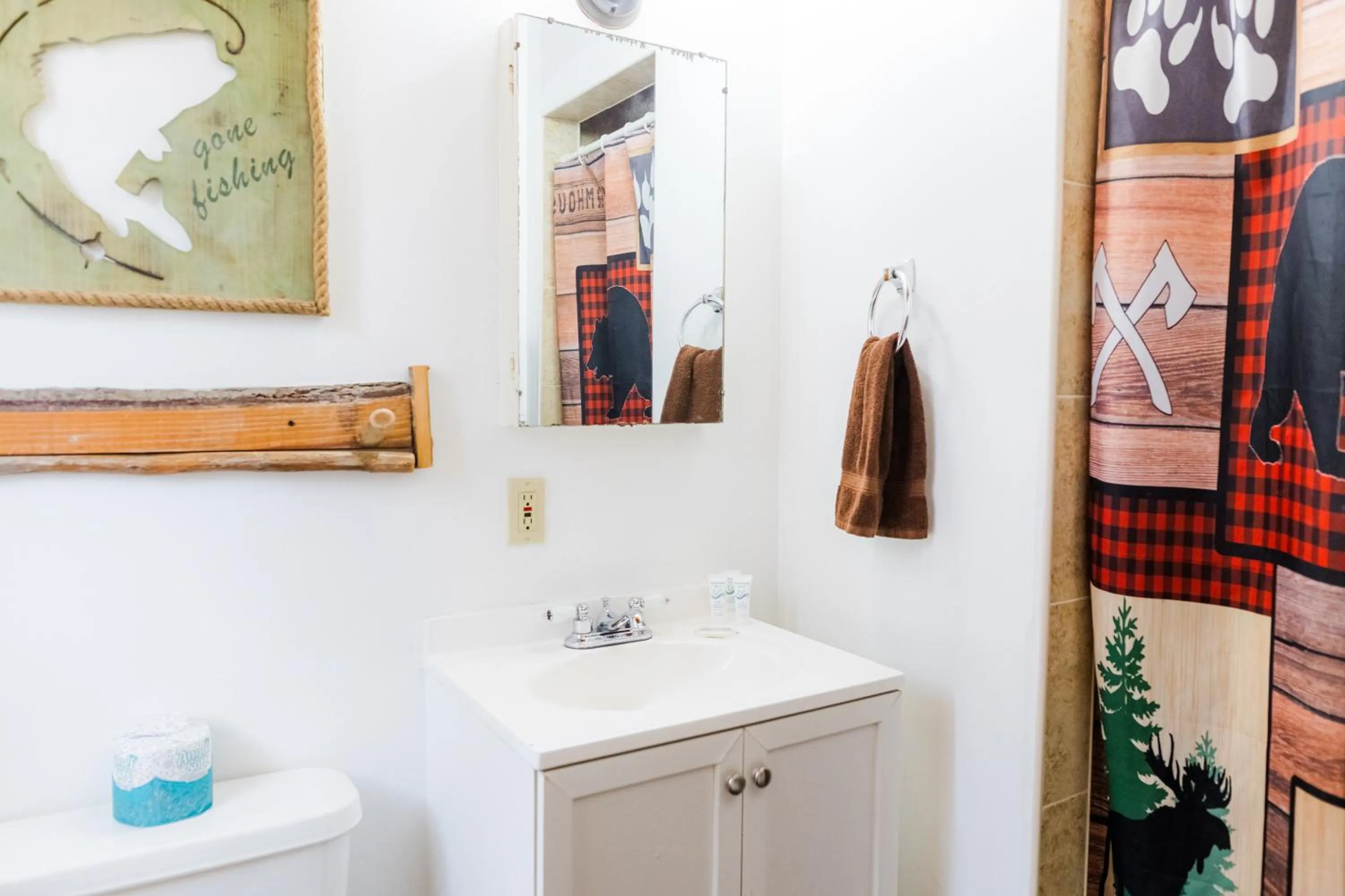 Bathroom in The Washoe Lodge