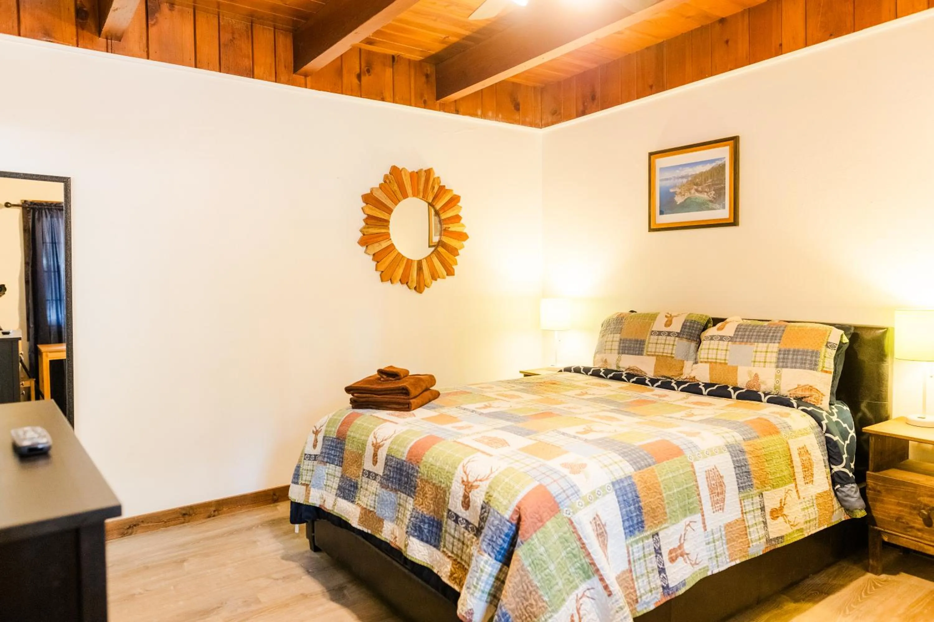 Bed in The Washoe Lodge