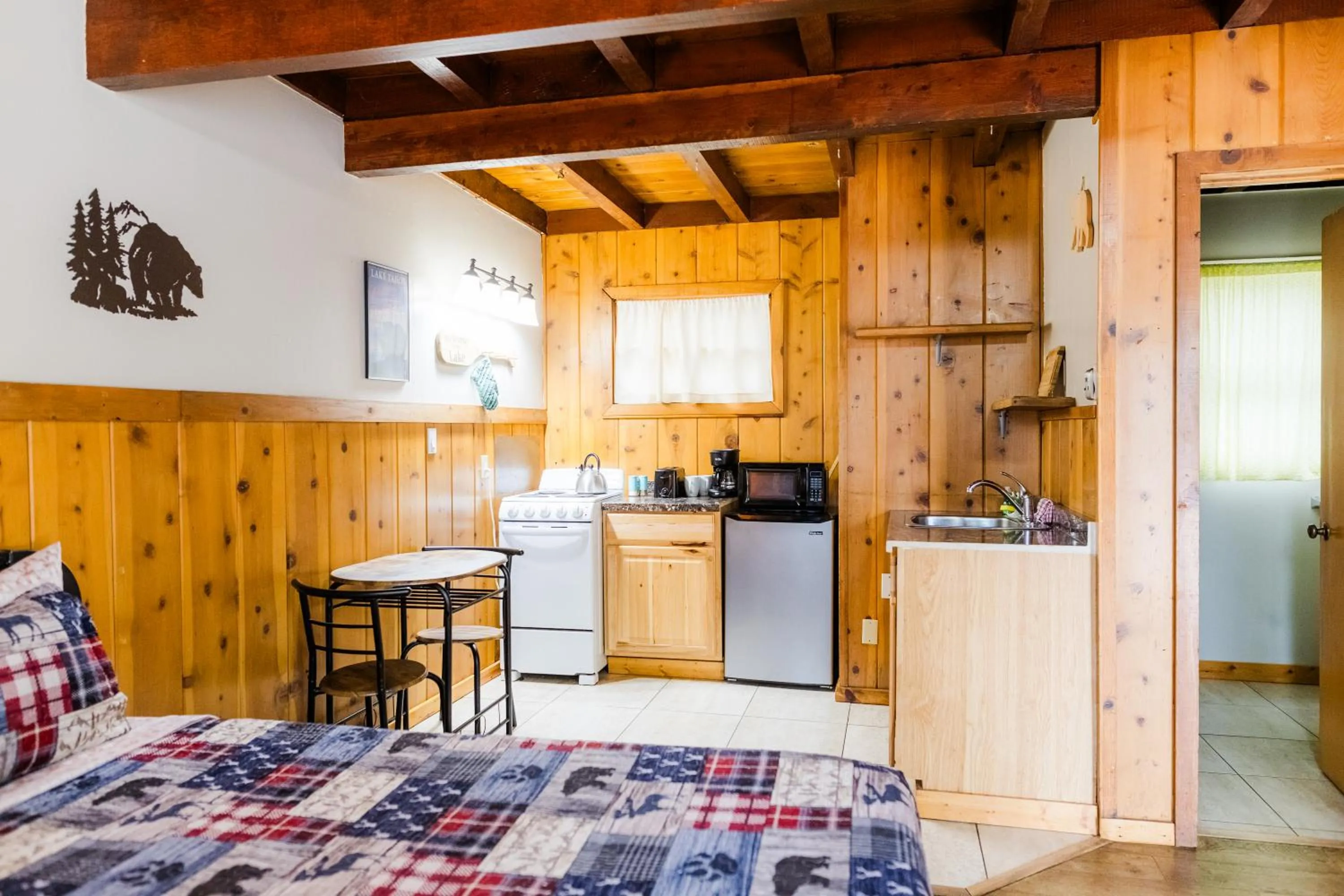 Bed in The Washoe Lodge