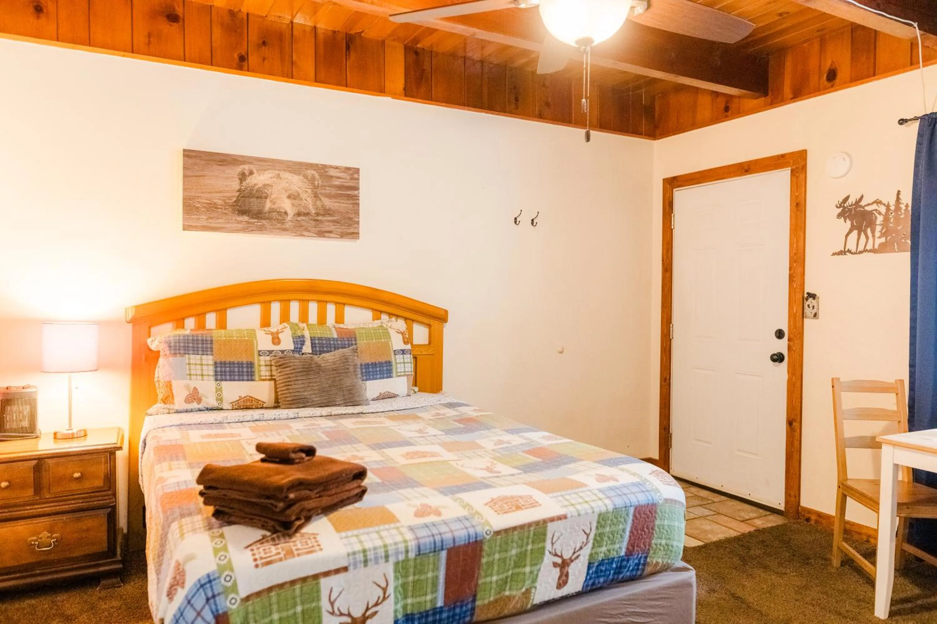 Bed in The Washoe Lodge