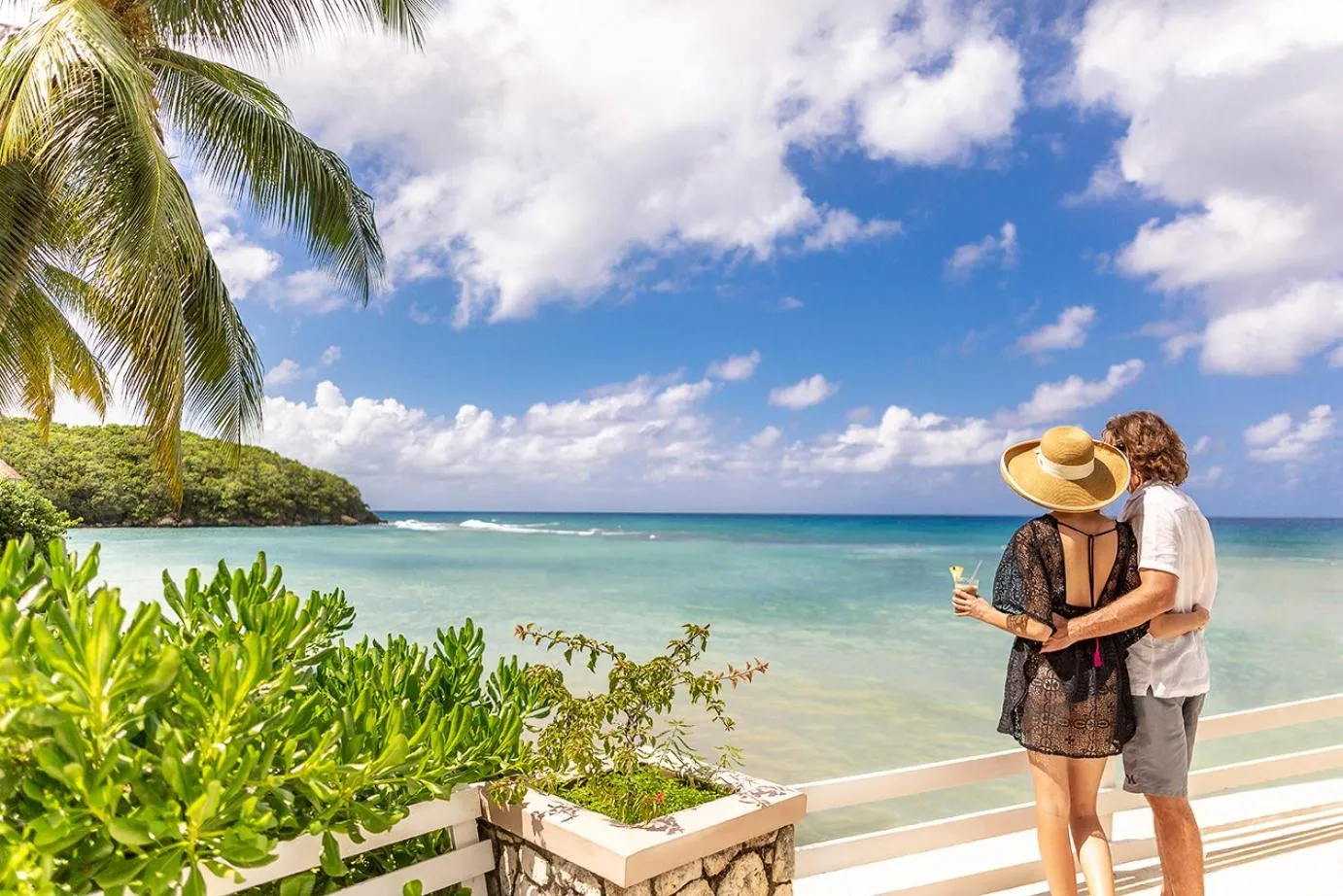 Sea view in Couples Sans Souci