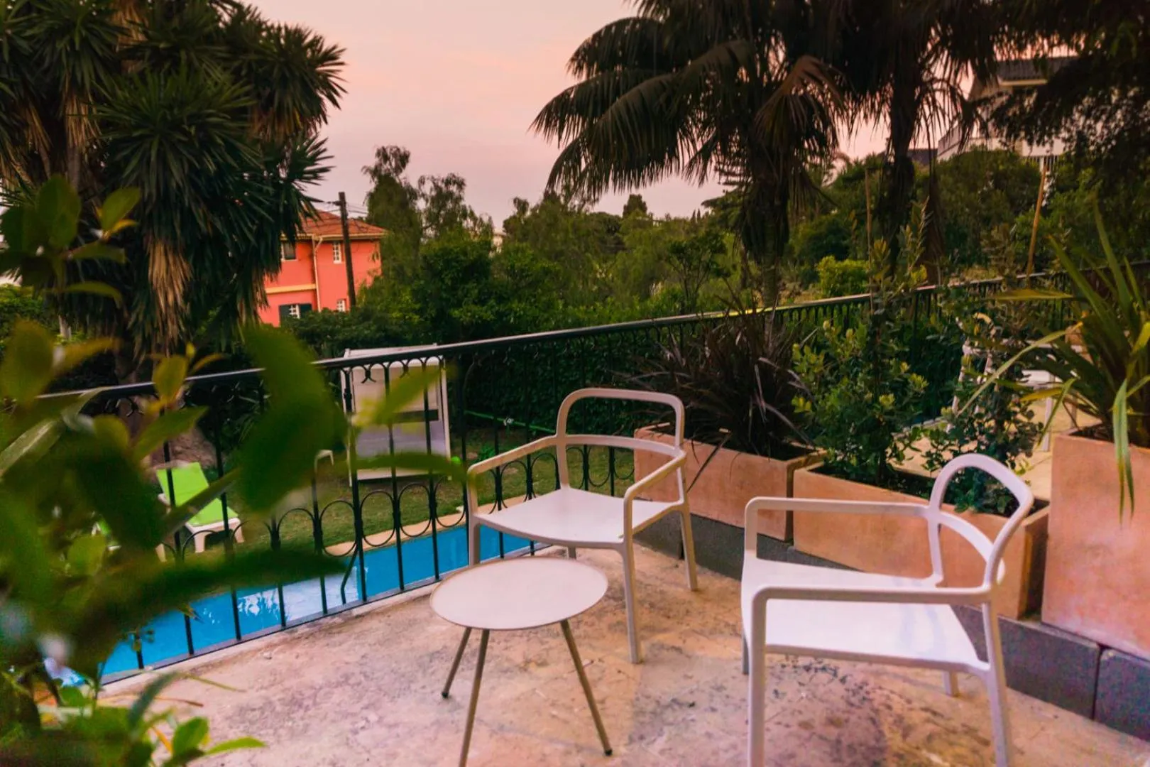 Balcony/Terrace in Nice Way Cascais Hostel & Surf Camp