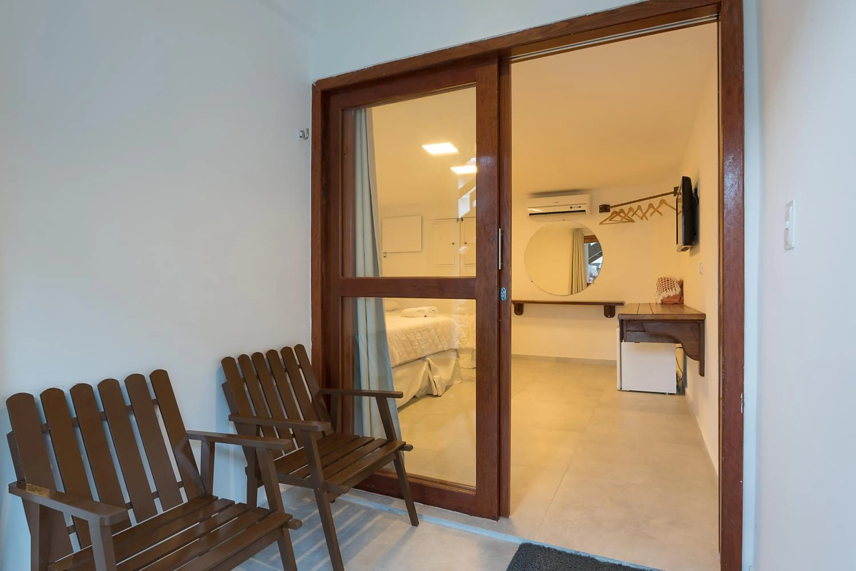 Balcony/Terrace in Pousada Quatro Estações