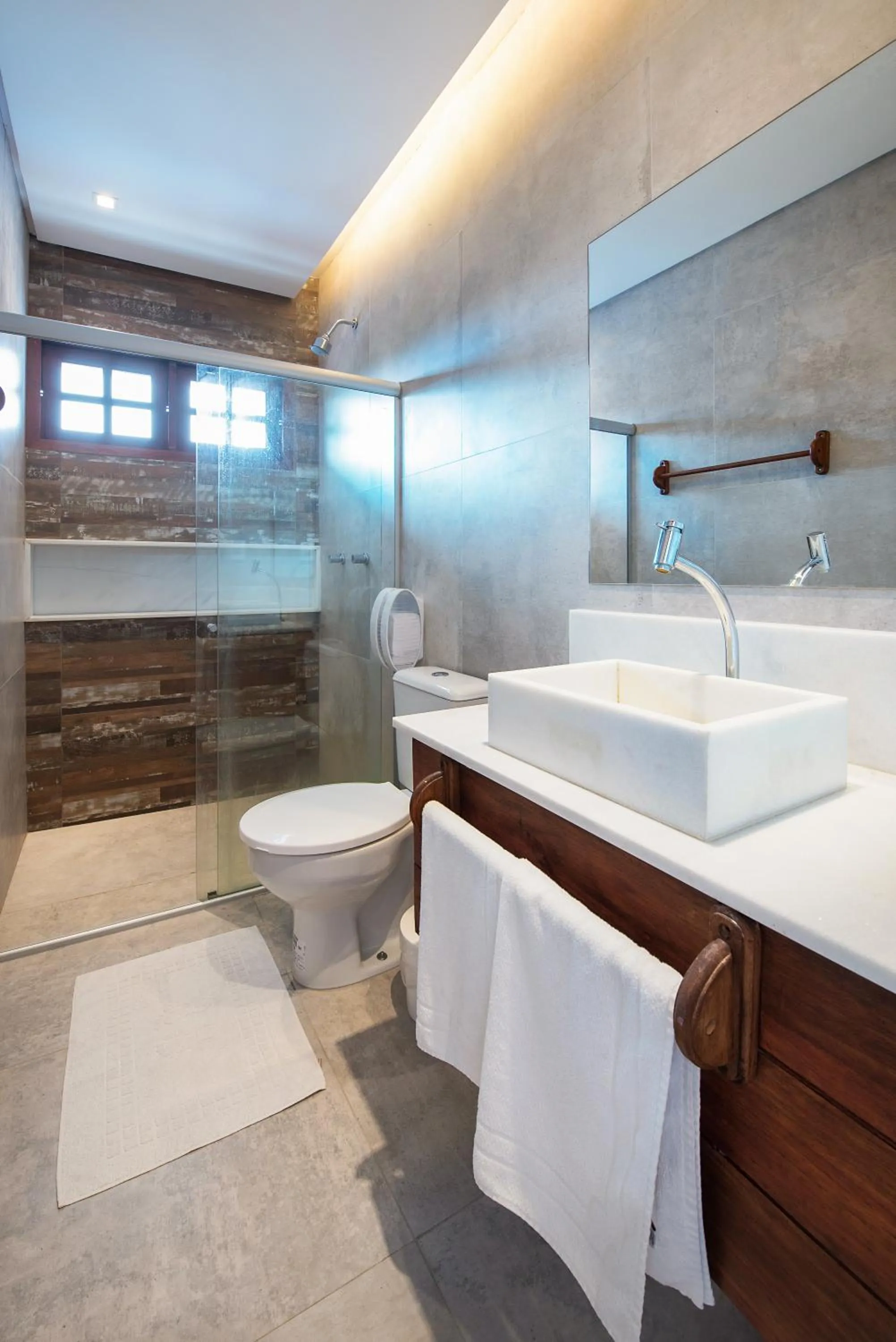 Bathroom in Pousada Quatro Estações