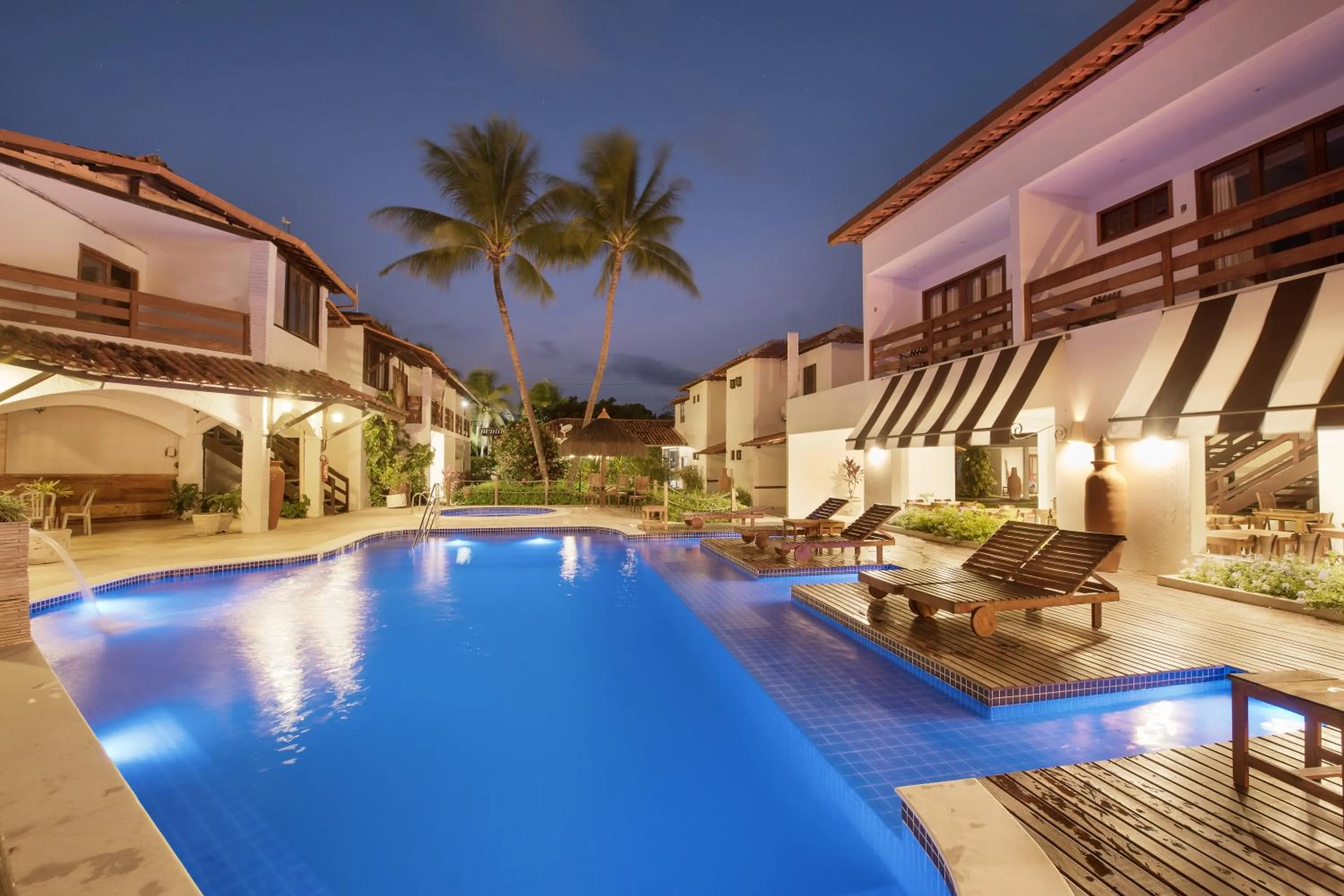 Swimming pool in Pousada Quatro Estações