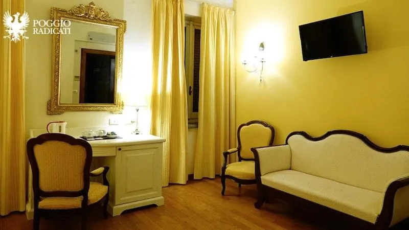 Superior Twin Room in Poggio Radicati Hotel De Charme