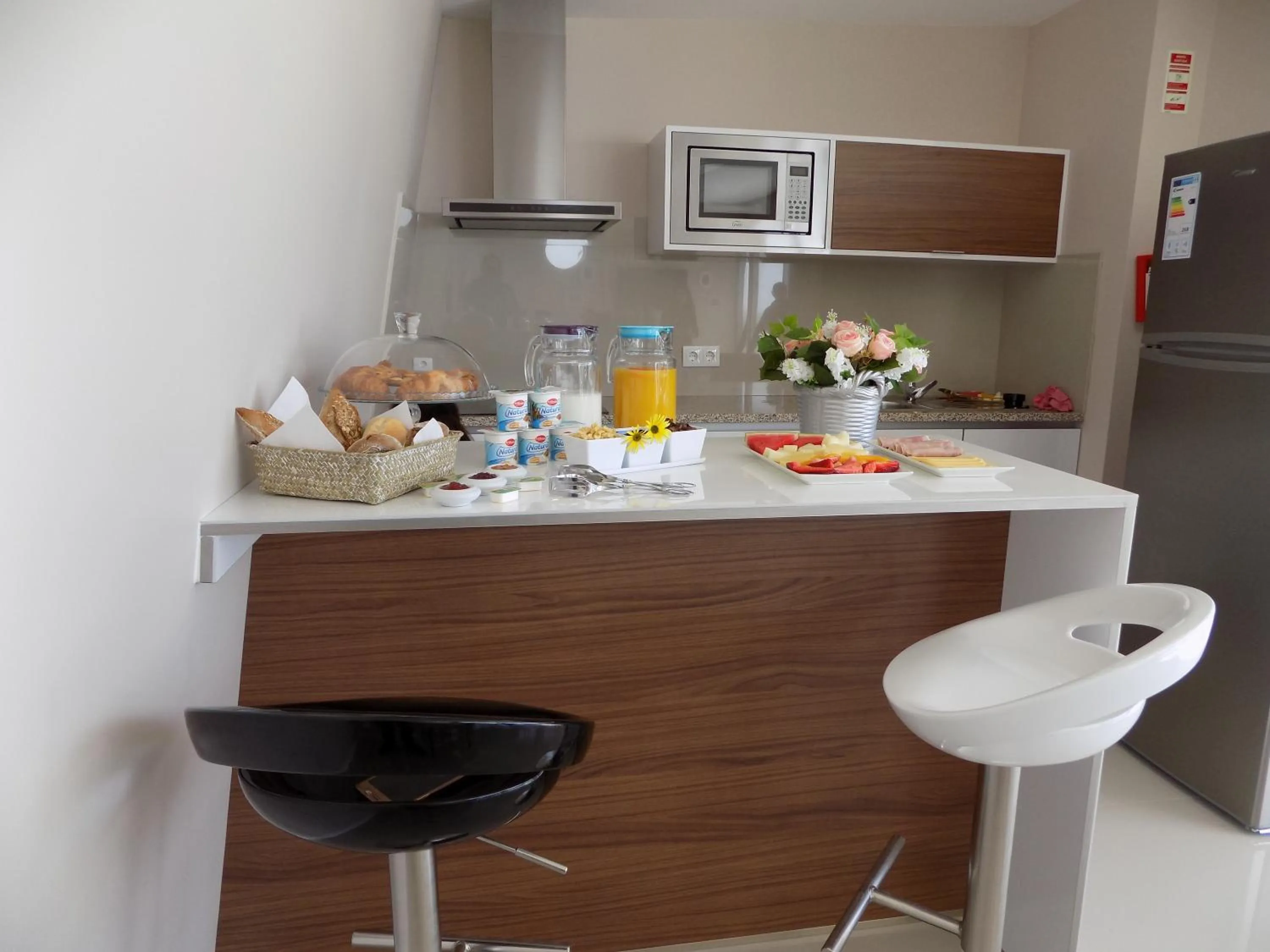 Communal kitchen in CMB Guesthouse