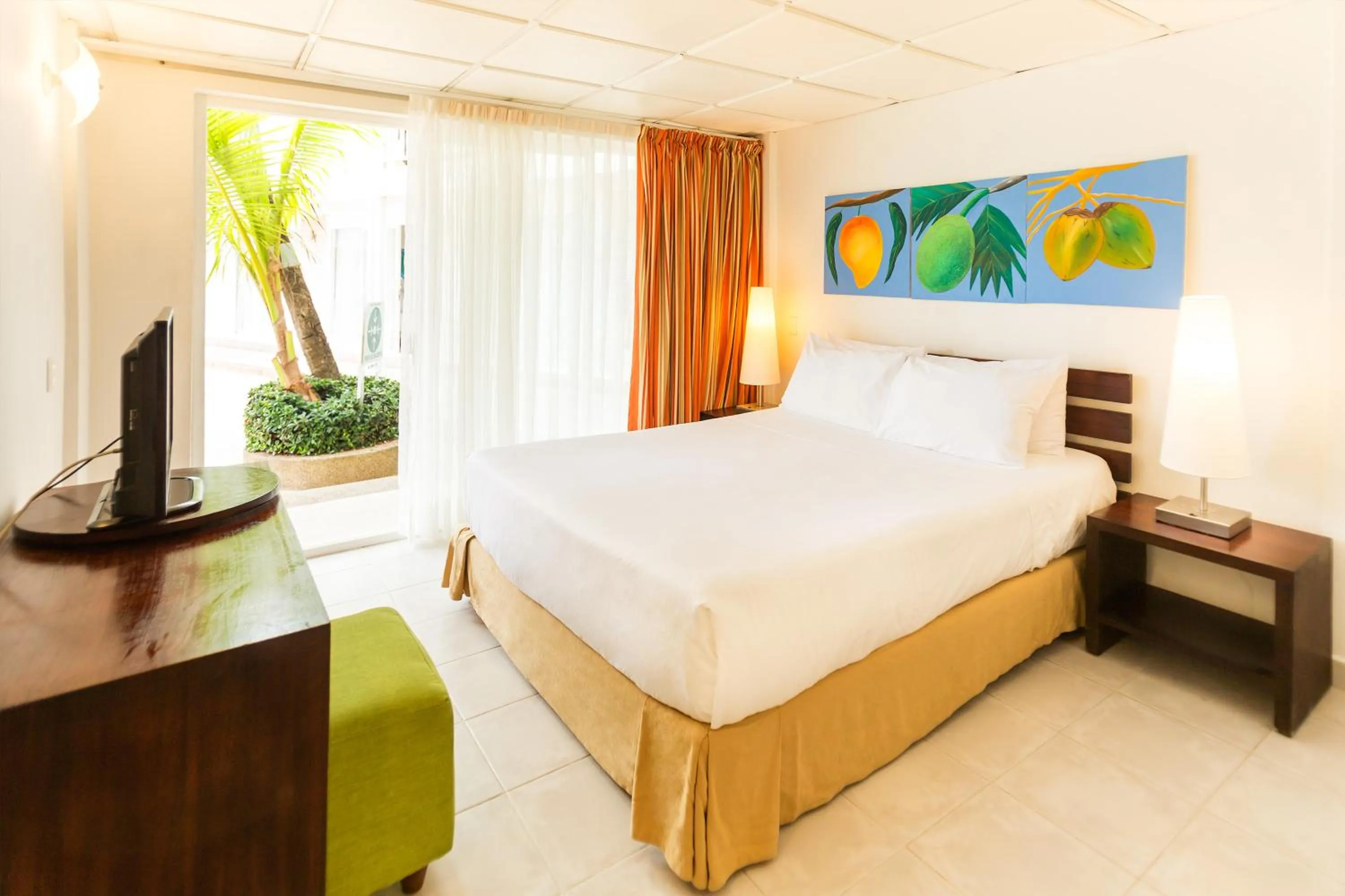 Bed in Decameron Los Delfines - All Inclusive