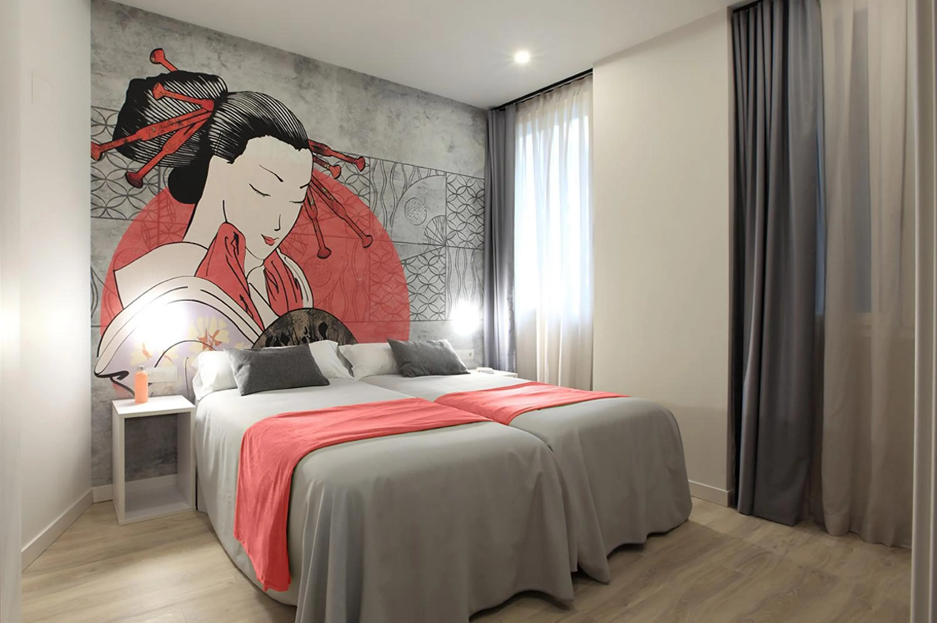 View (from property/room), Bed in Eibarooms