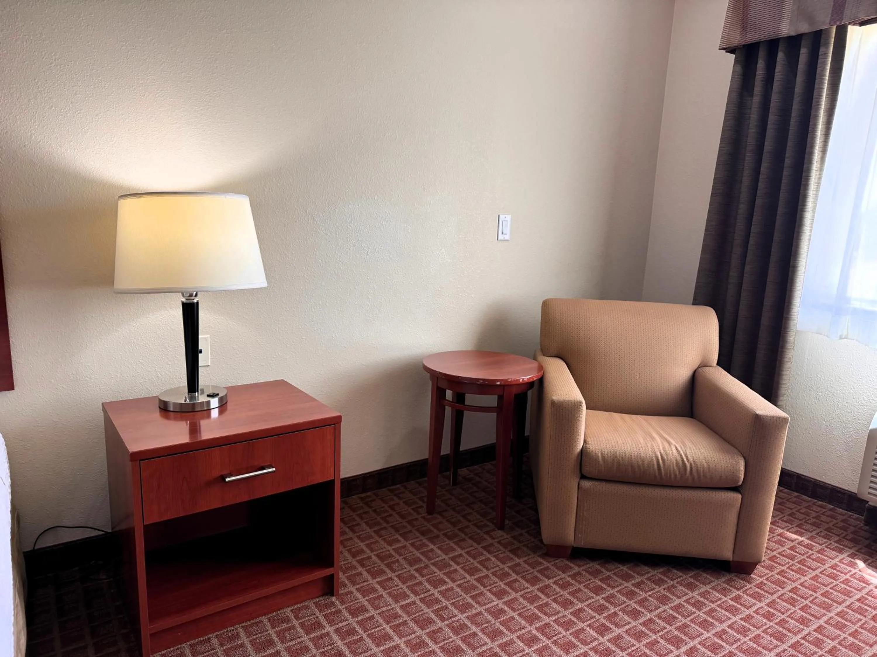 Seating area in Ramada by Wyndham College Station