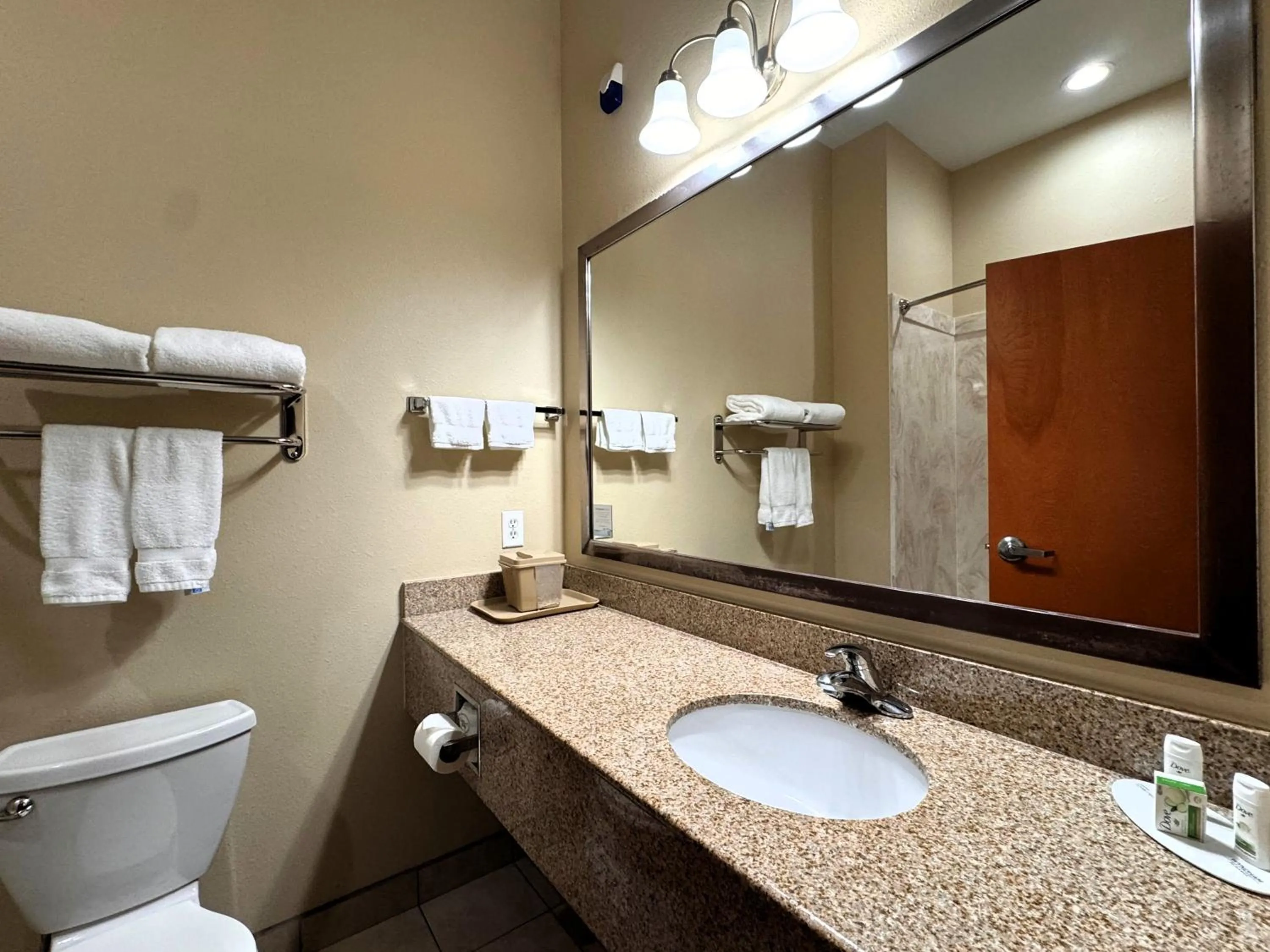 Bathroom in Ramada by Wyndham College Station