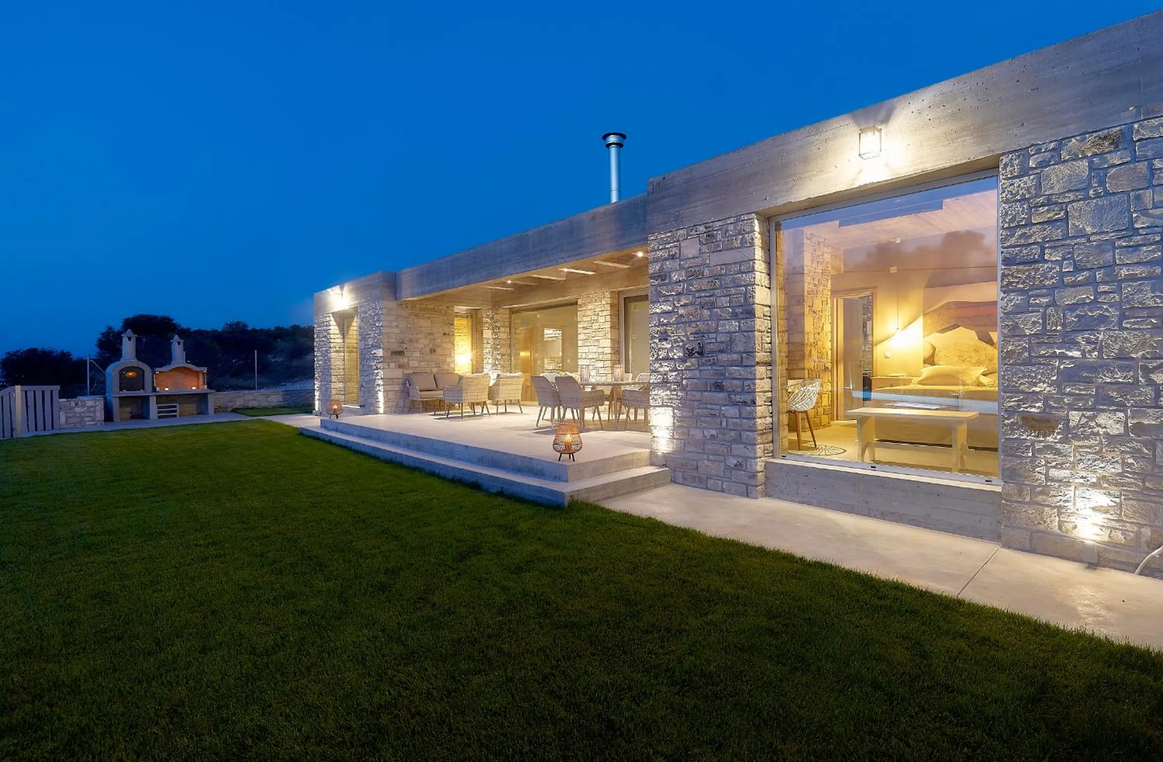 Garden in Kouros n' Kori Villas