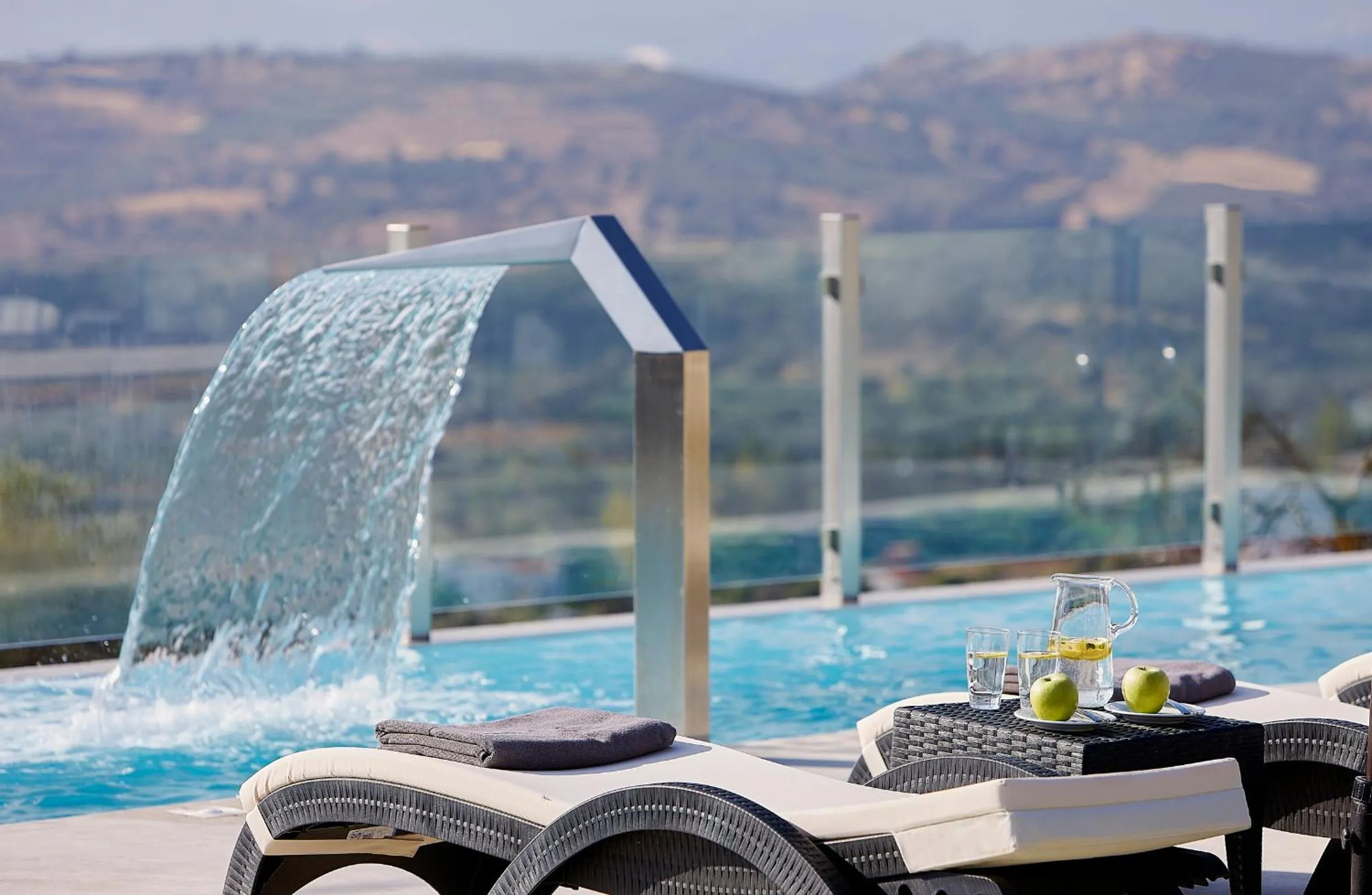 Decorative detail in Kouros n' Kori Villas