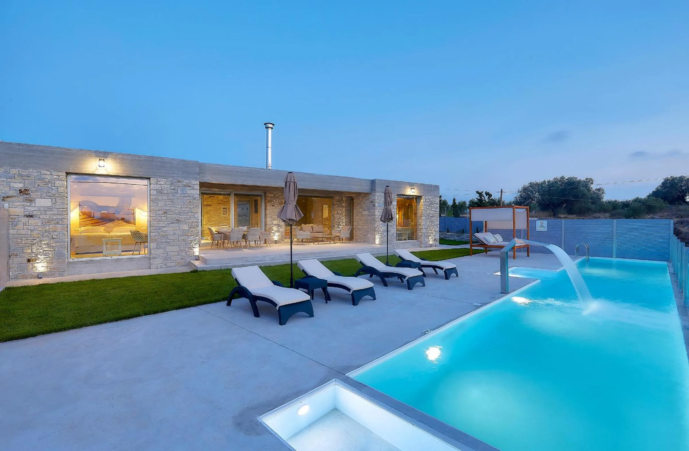 Swimming pool in Kouros n' Kori Villas