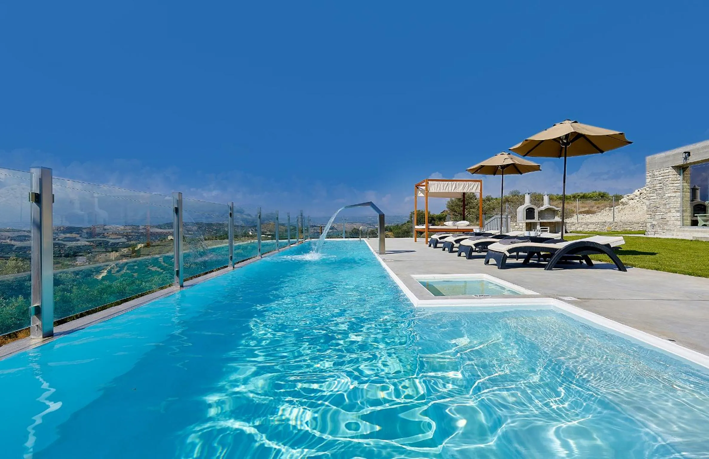 Swimming pool in Kouros n' Kori Villas